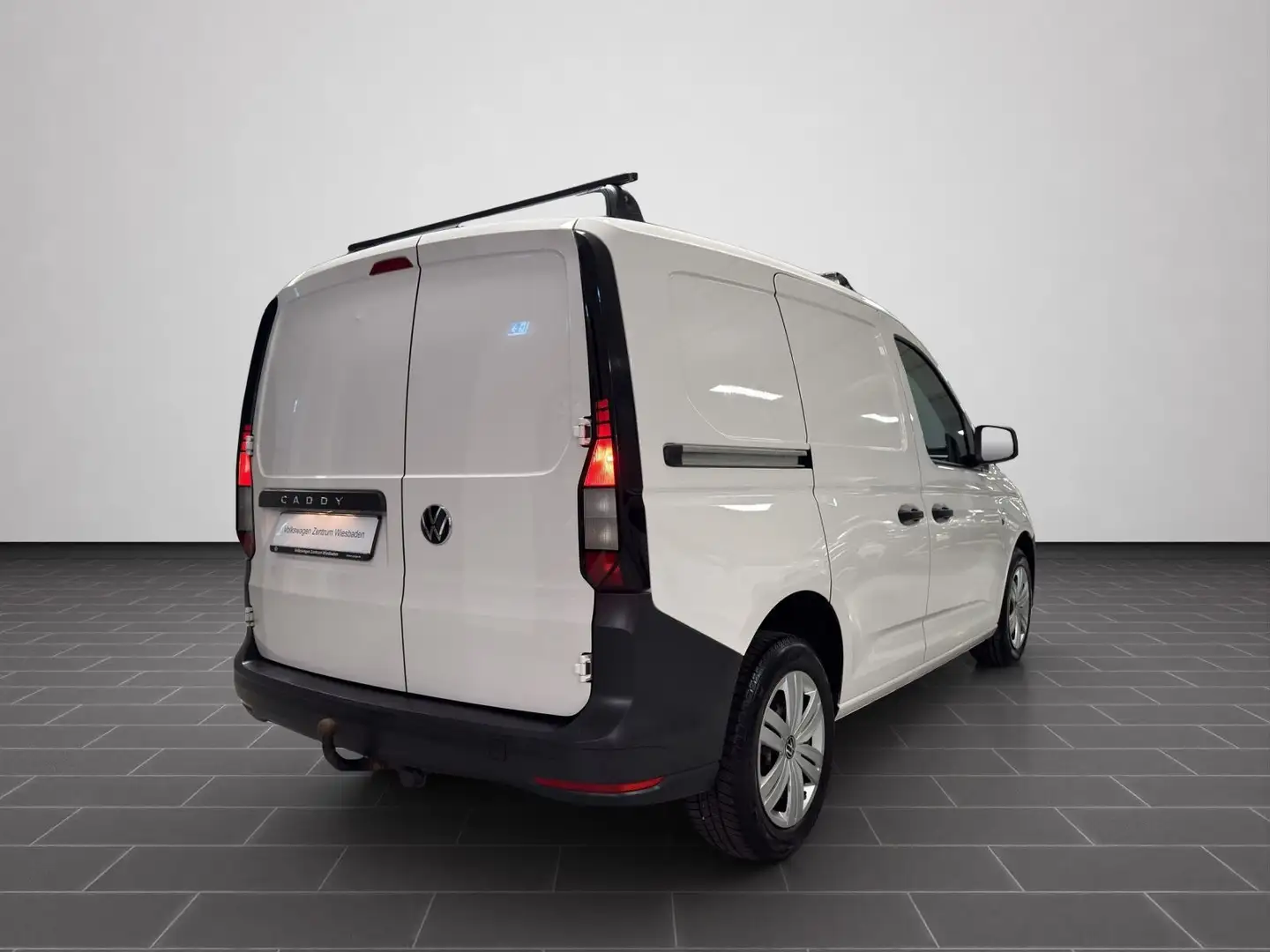 Volkswagen Caddy 2.0 TDI Cargo KR, Klima, Radio, Bluetooth Weiß - 2