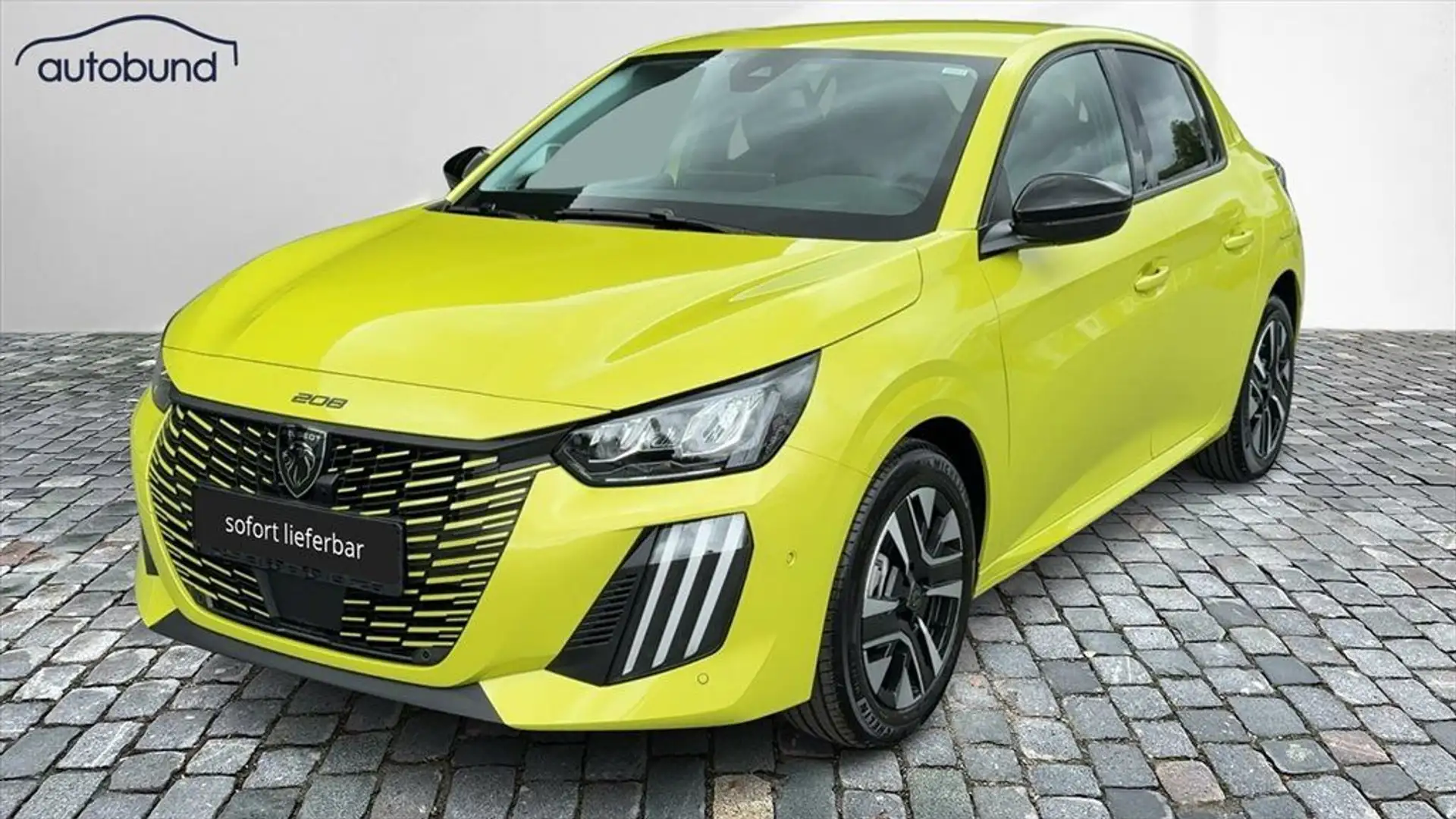Peugeot 208 II 1,2 PT 100 Allure Klimaaut. Navi 360° Gelb - 1