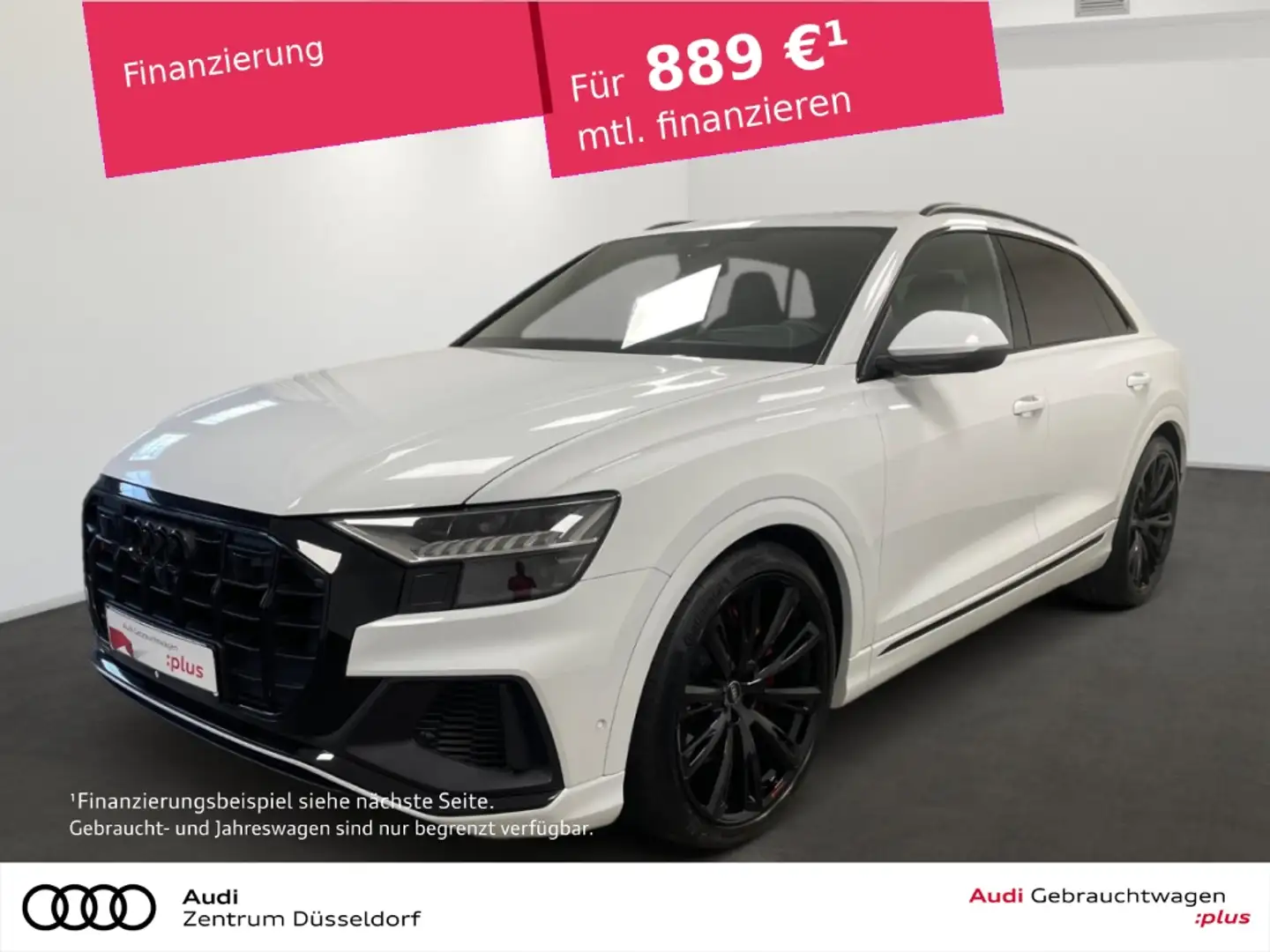 Audi SQ8 4.0 TFSI quattro PANO HD MATRIX 360 ACC B&O Weiß - 1