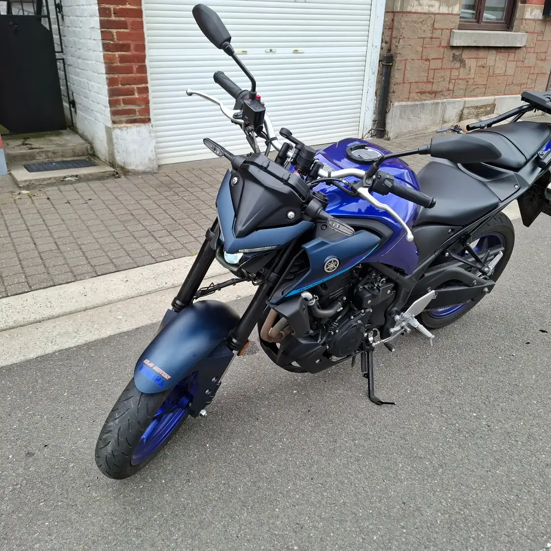 Yamaha MT-03 Icon Blue Modrá - 1