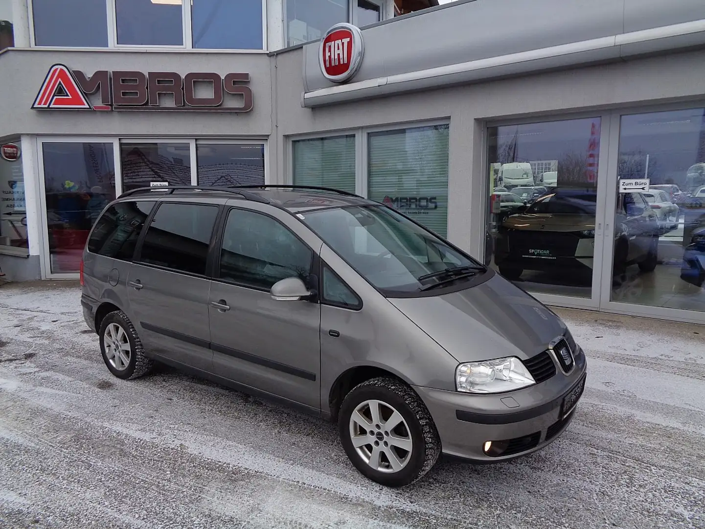SEAT Alhambra Salsa 1,9 TDI PD mit Standheizung - 8-fach Bere... Grau - 1