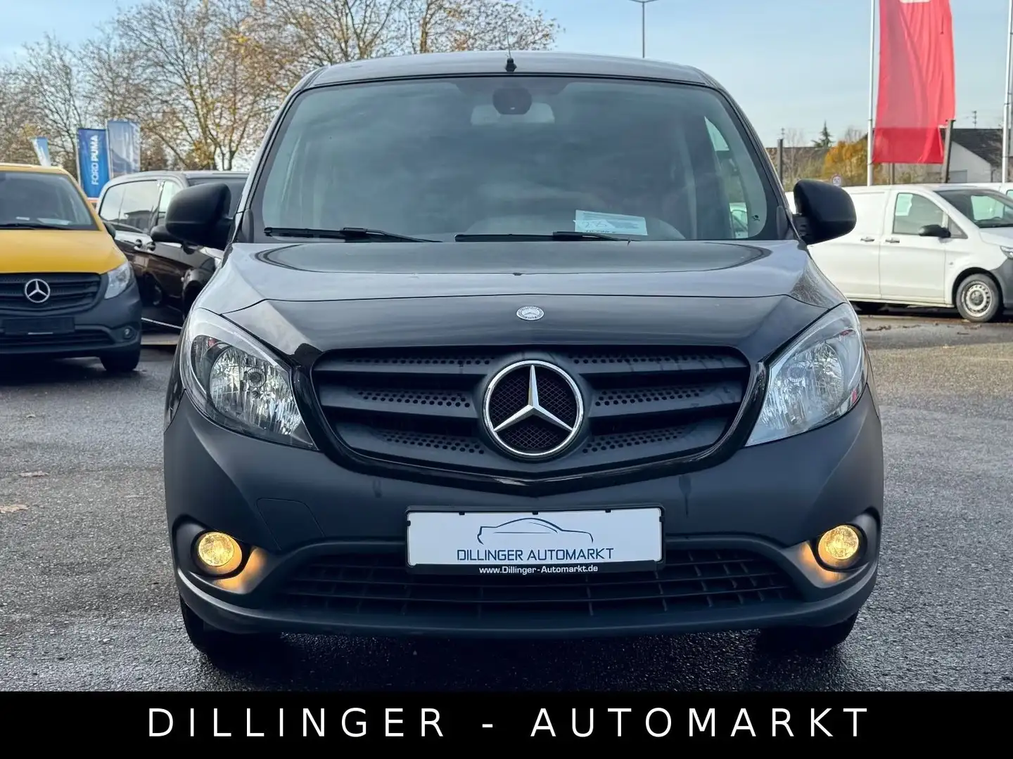 Mercedes-Benz Citan 112 Lang 3-Sitzer LKW KLIMA AHK Kamera PDC Noir - 2