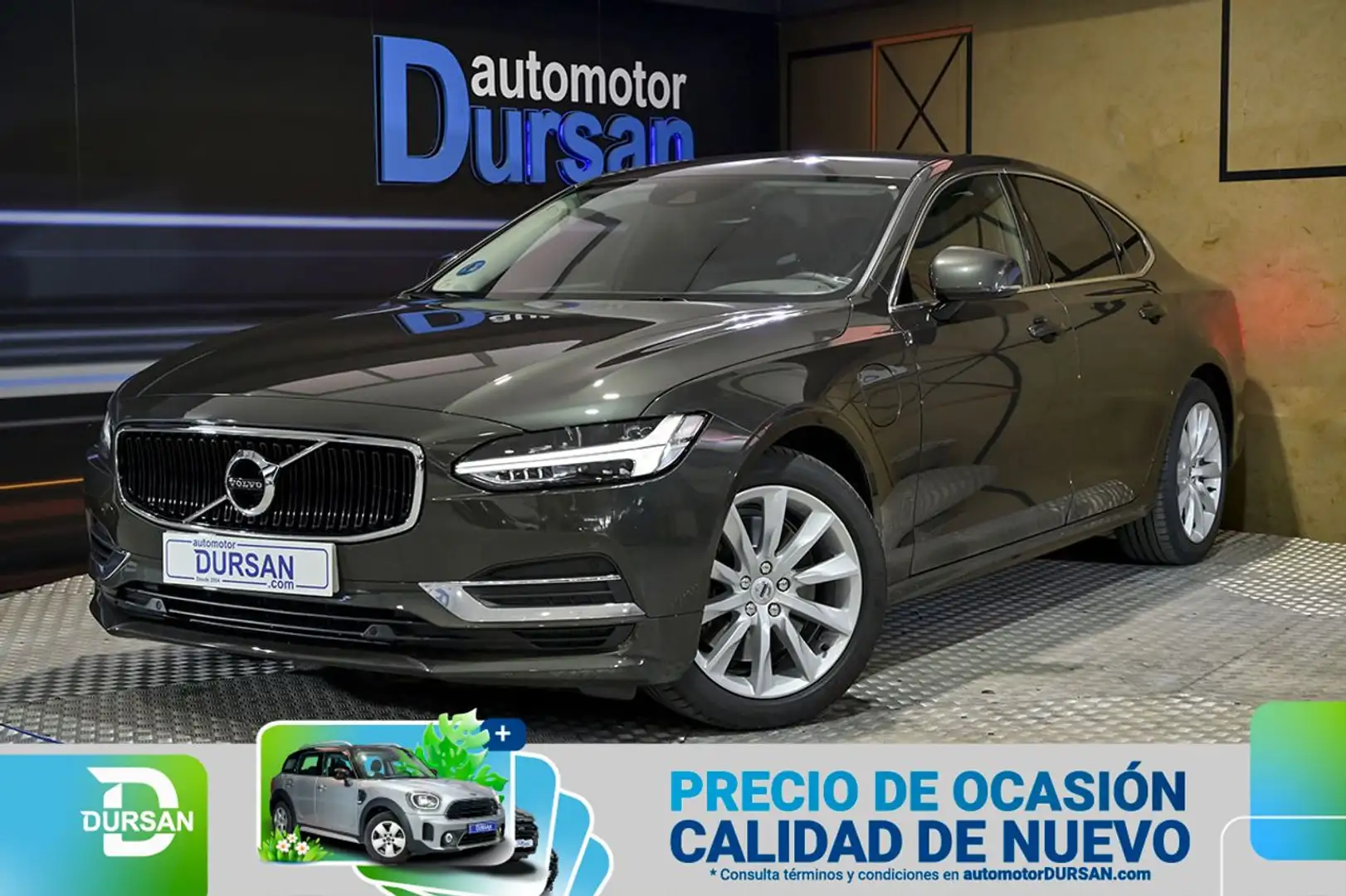 Volvo S90 2.0 T8 Twin AWD Momentum Auto Gris - 1