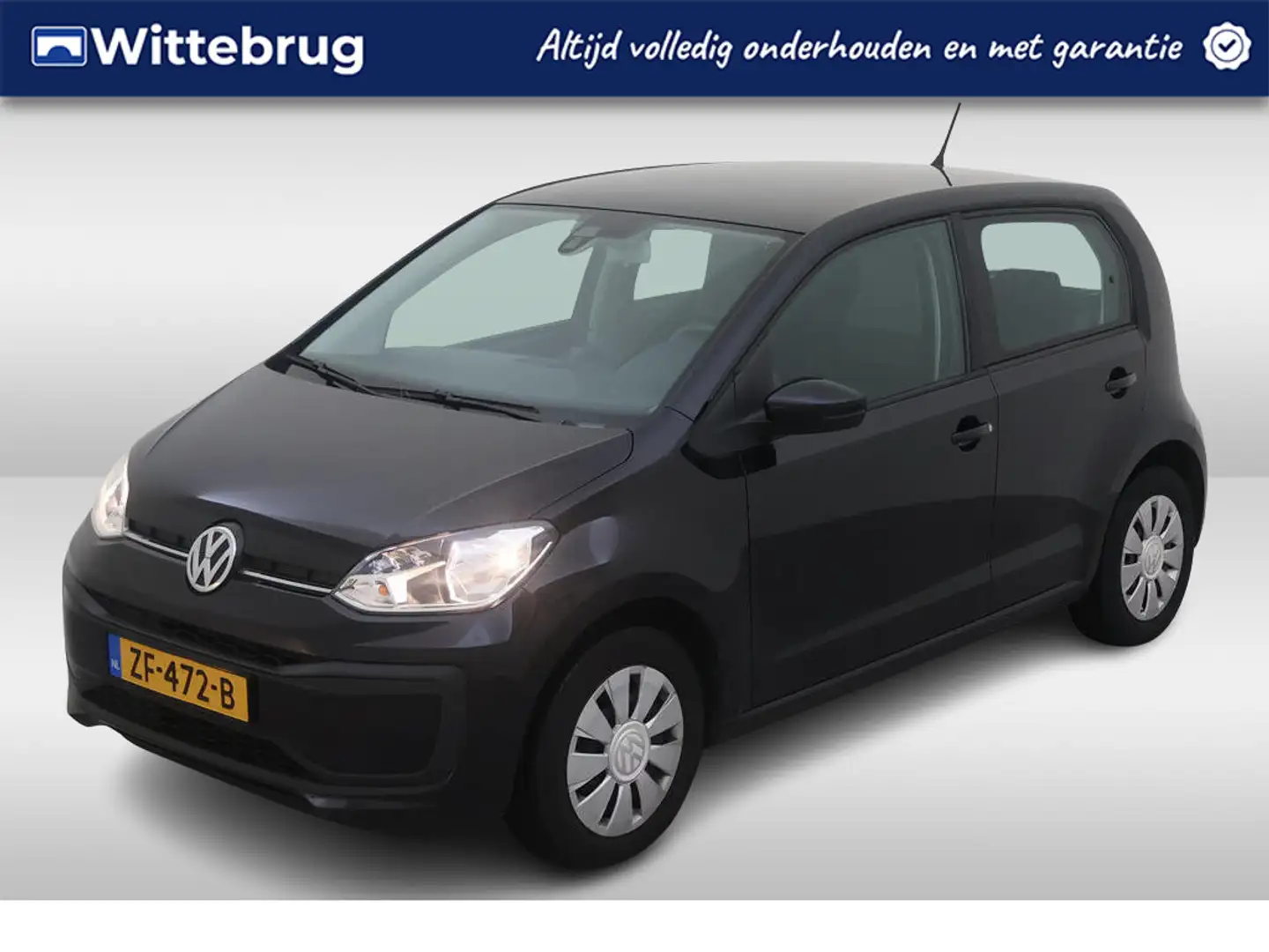Volkswagen up! 1.0 BMT move up! / AIRCO/ 5 DEURS/ BLUETOOTH/ ZEER Noir - 1