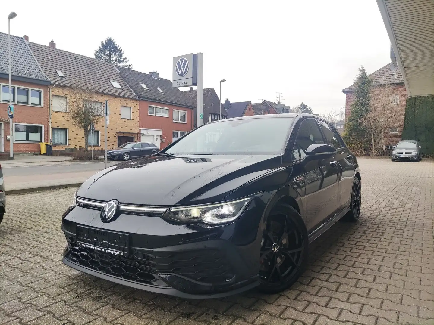 Volkswagen Golf VIII  GTI Clubsport,IQ,PANO,KAM,WR,H&K,HUD Schwarz - 1
