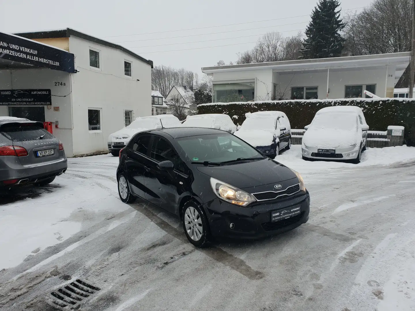 Kia Rio Rio 1.1 CRDI Business Line TOP AUSSTATTUNG EURO5 Schwarz - 2