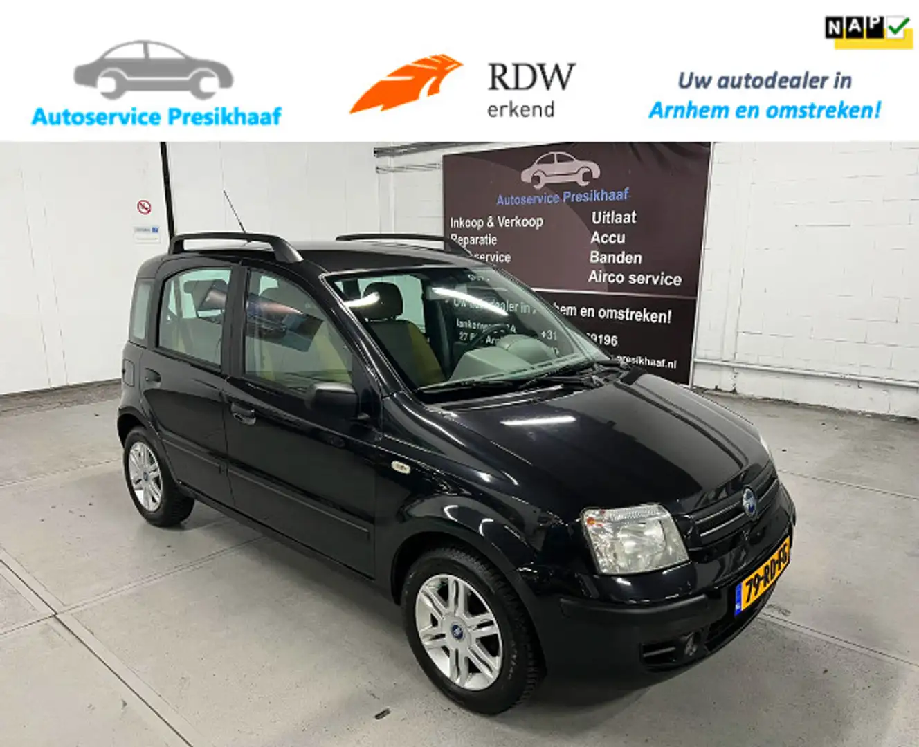 Fiat Panda 1.2 Emotion CLIMATE CONTROL / NAP / LM VELGEN Noir - 1