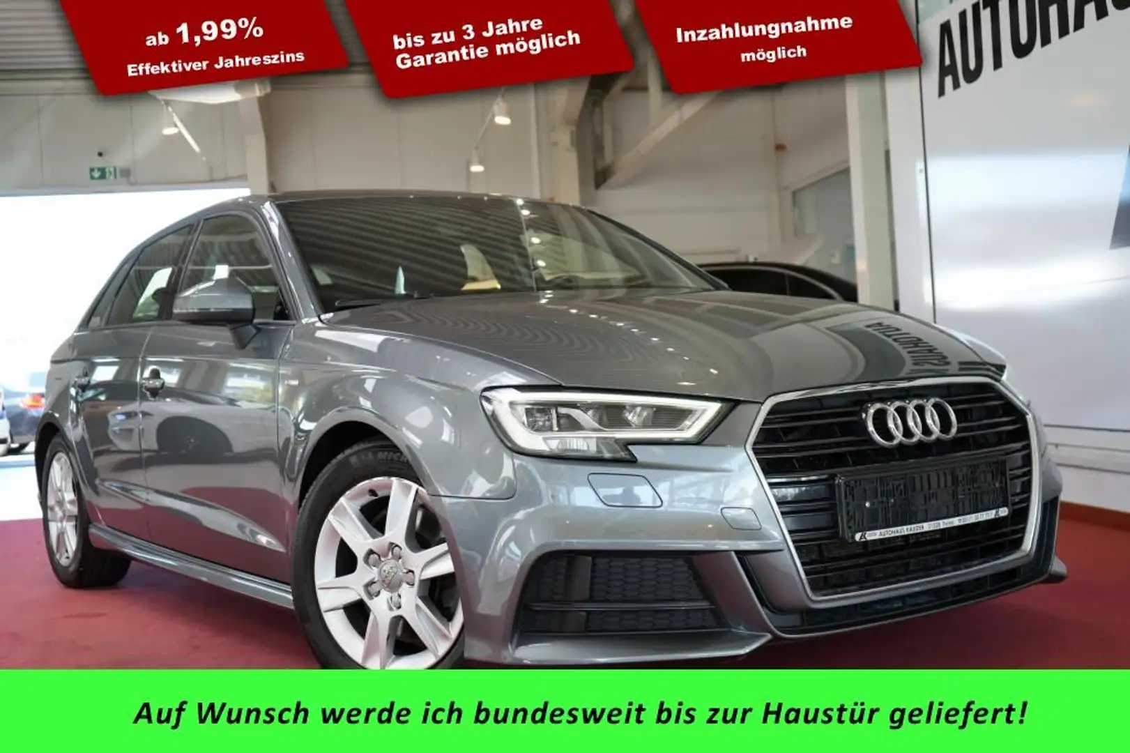 Audi A3 40 TFSI Sportback quattro*LED*Kamera* Gris - 1