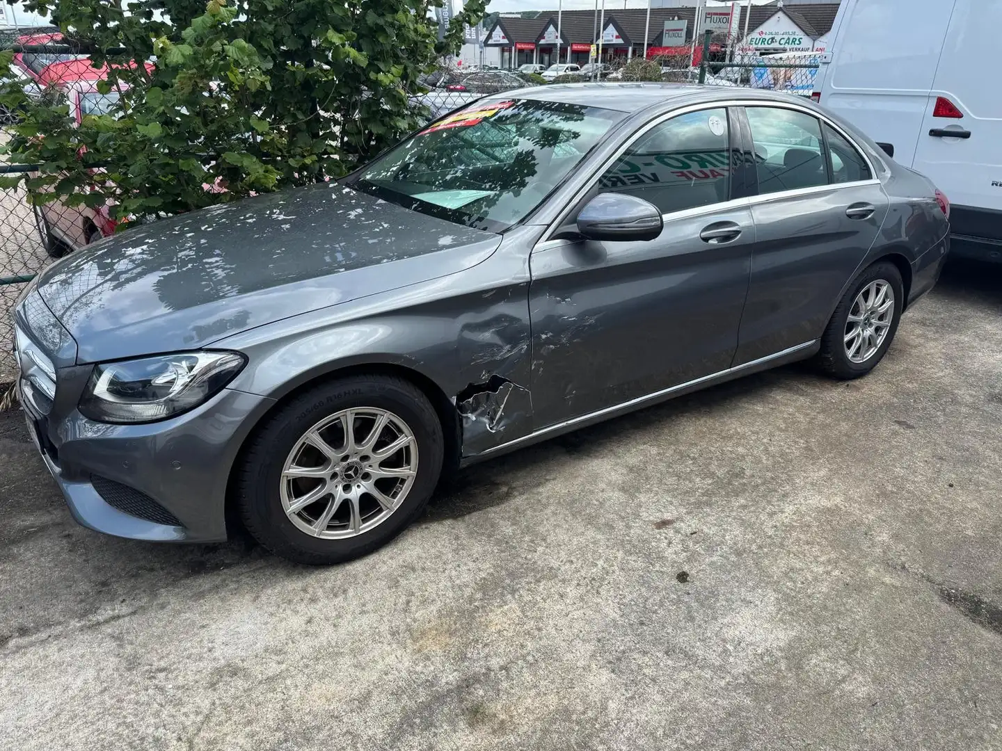 Mercedes-Benz C 180 C -Klasse Lim. AHK/NAVI/KLIMA Gris - 1