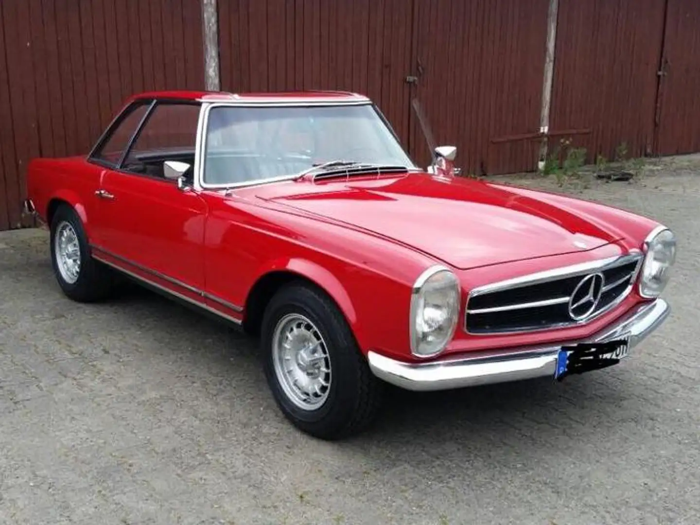 Mercedes-Benz SL 280 PAGODE (W113) Rosso - 1