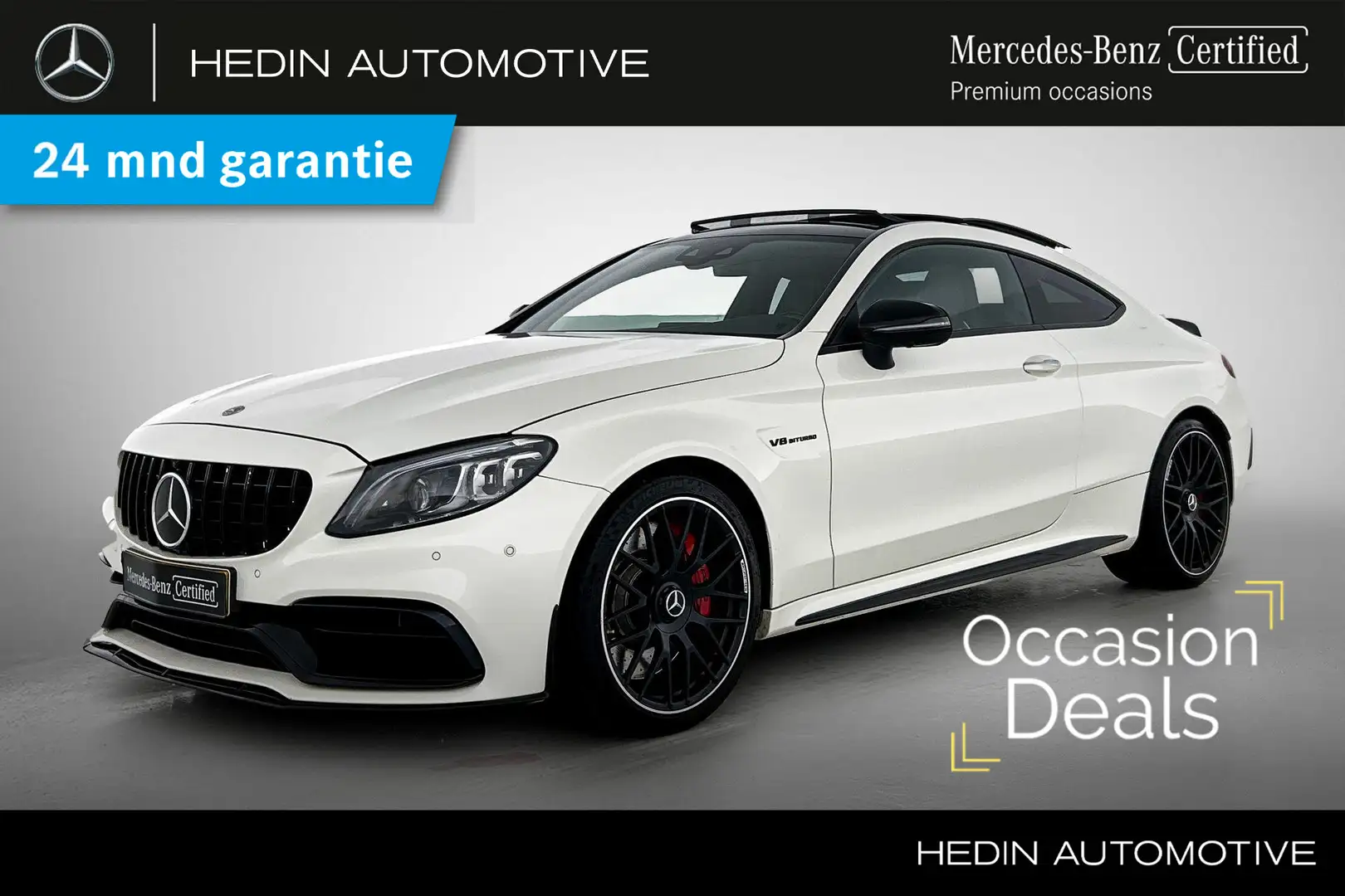 Mercedes-Benz C 63 AMG C S Coupé Automaat | MANUFAKTUR | AMG Nightpakket Weiß - 1
