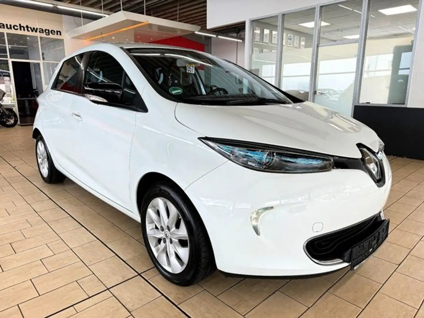 Renault ZOE INTENS *ELEKTRO+NAVI+KAM+KLIMA+TEMPO+PTS+ALU Weiß - 1