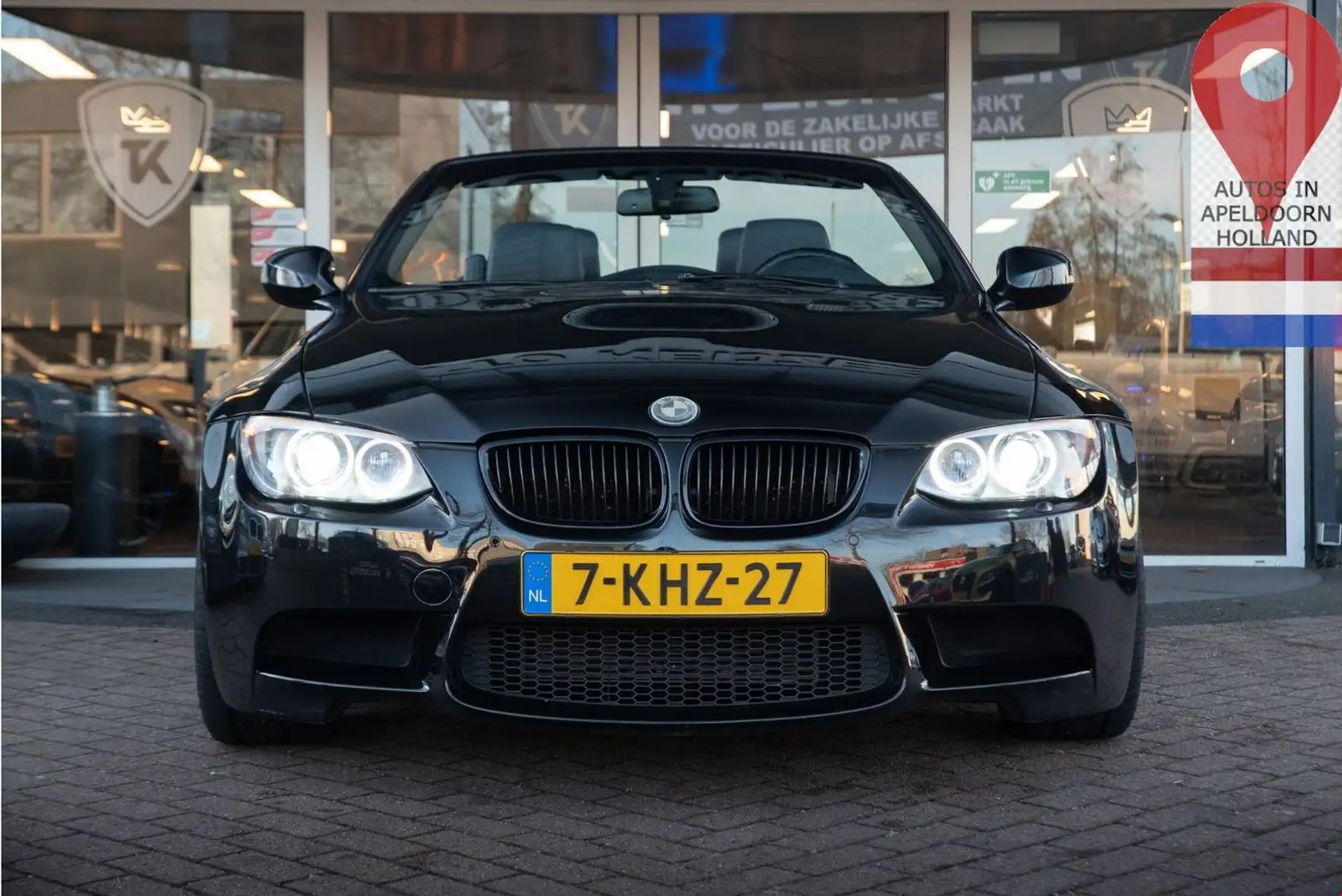 BMW 325 3 Serie Cabrio 325d High Executive M3 Navi l Zwart - 2