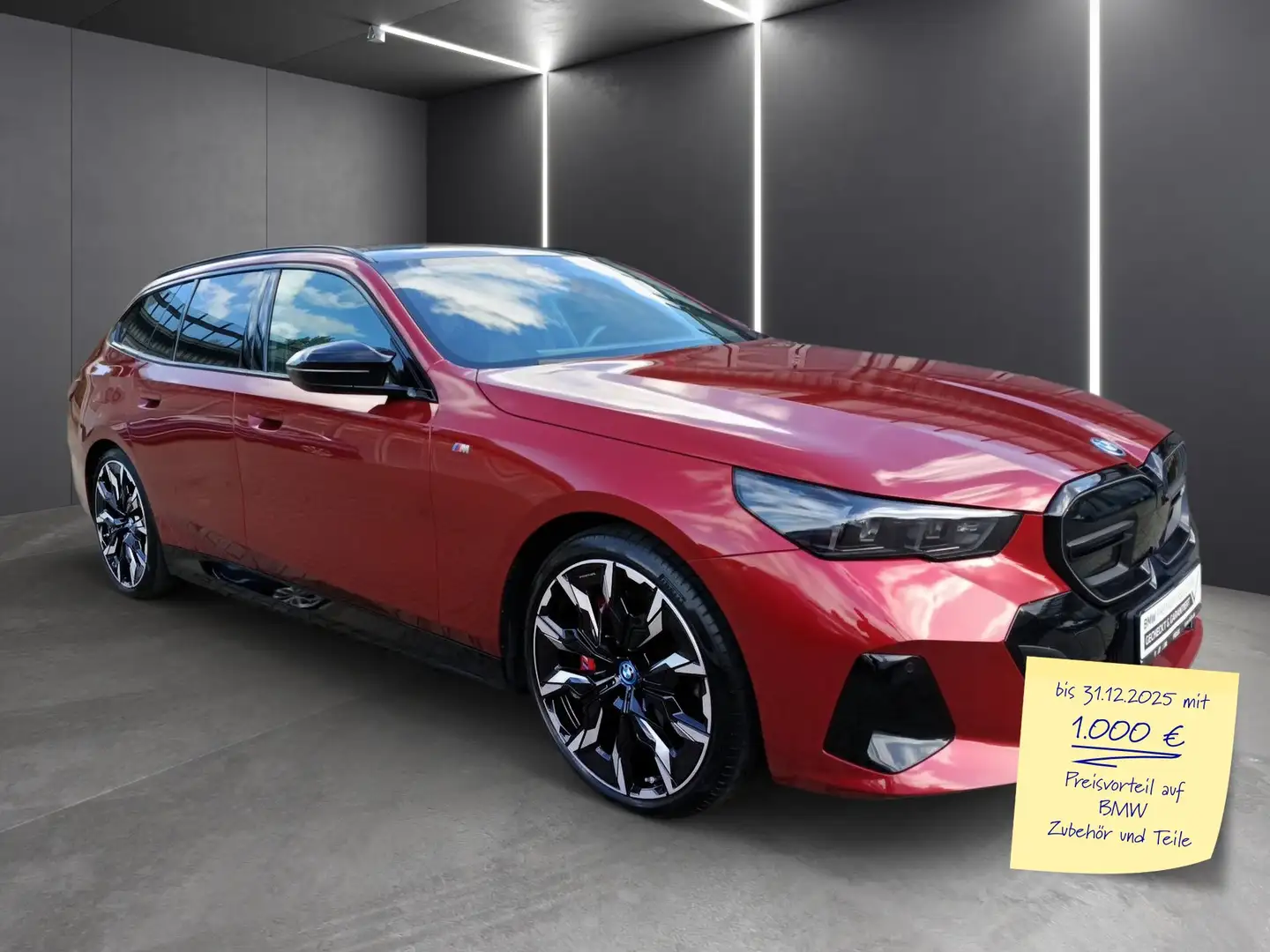 BMW i5 M60 xDrive touring+M SPORTPAKET PRO+21"ALU+AUTOBAH Rojo - 2