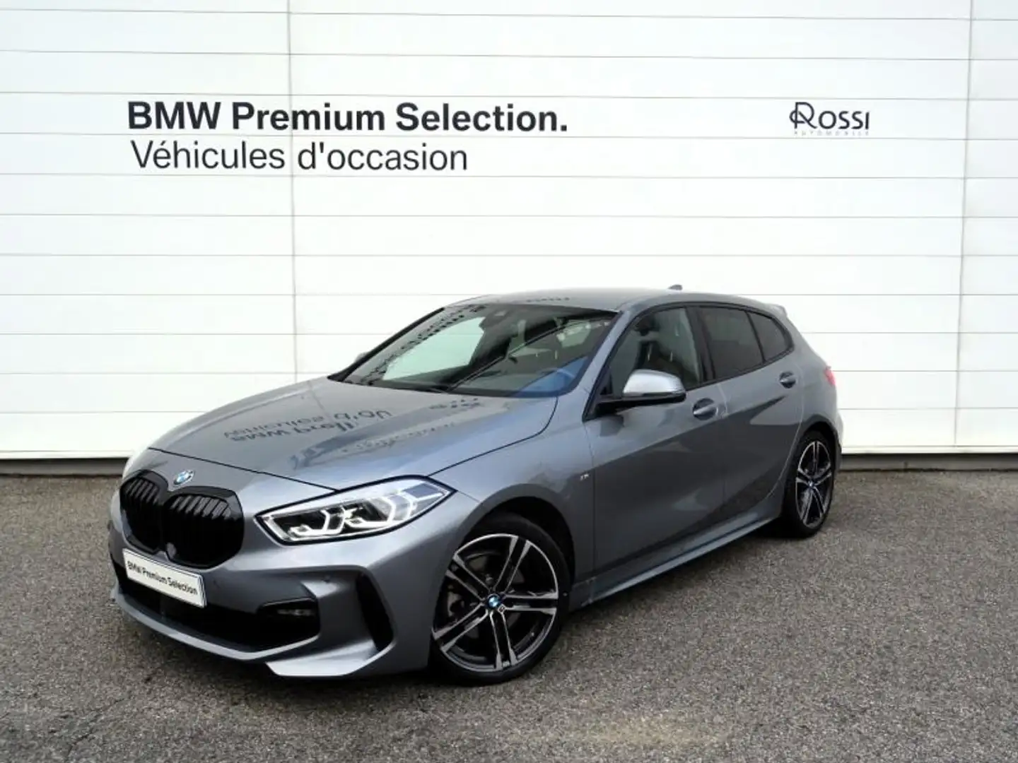 BMW 118 118dA 150ch M Sport Gris - 1