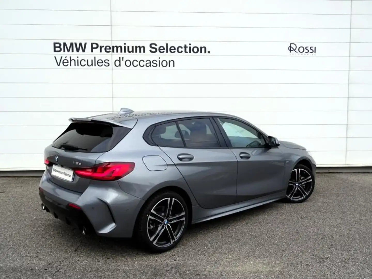BMW 118 118dA 150ch M Sport Gris - 2