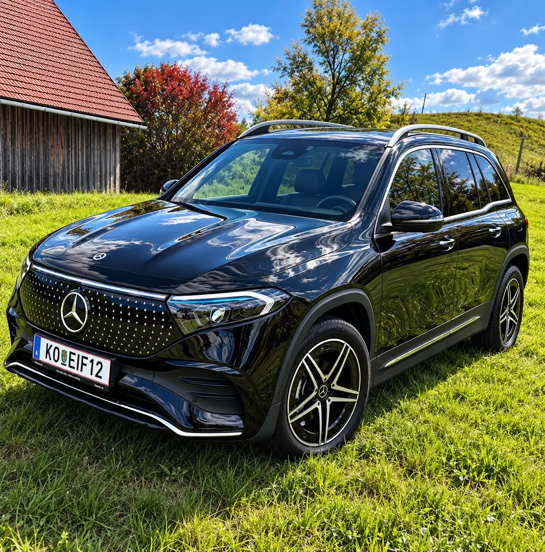 Mercedes-Benz EQB 350 4MATIC 66,5kWh Aut. Schwarz - 2