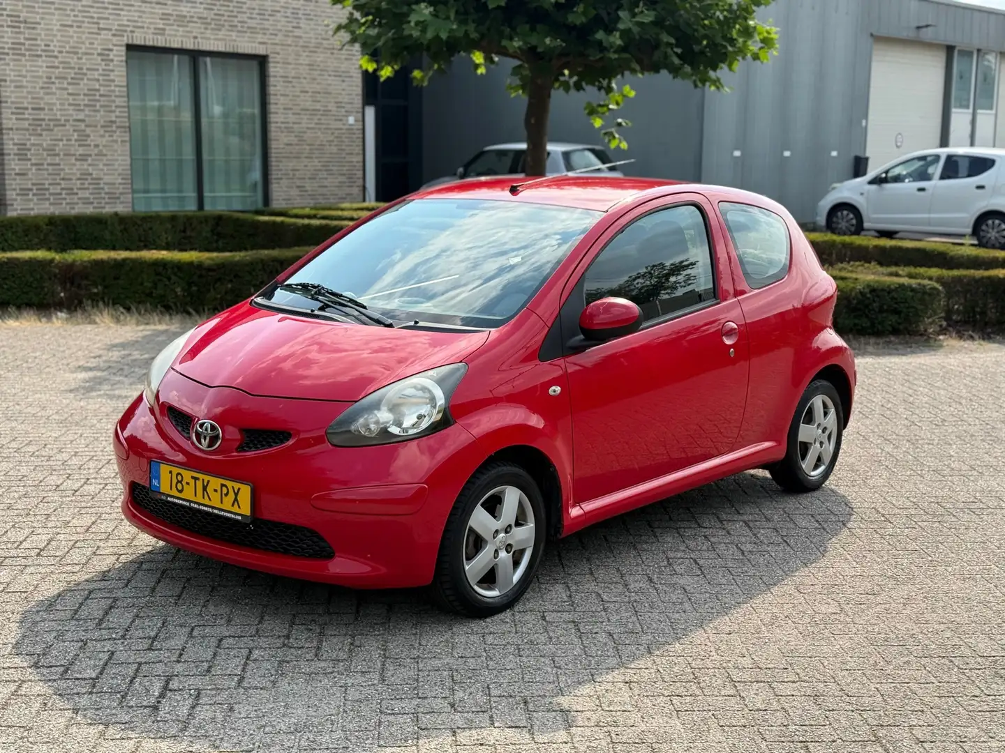 Toyota Aygo 1.0-12V Comfort ELEC RAMEN I CENTRAAL DEUR I PRIMA Rood - 1