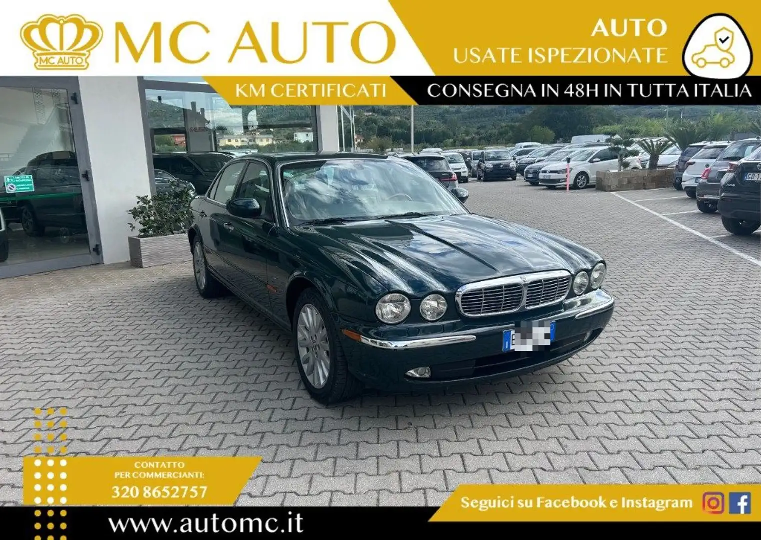 Jaguar XJ8 3.5 V8 cat ISCRITTA ASI Vert - 1