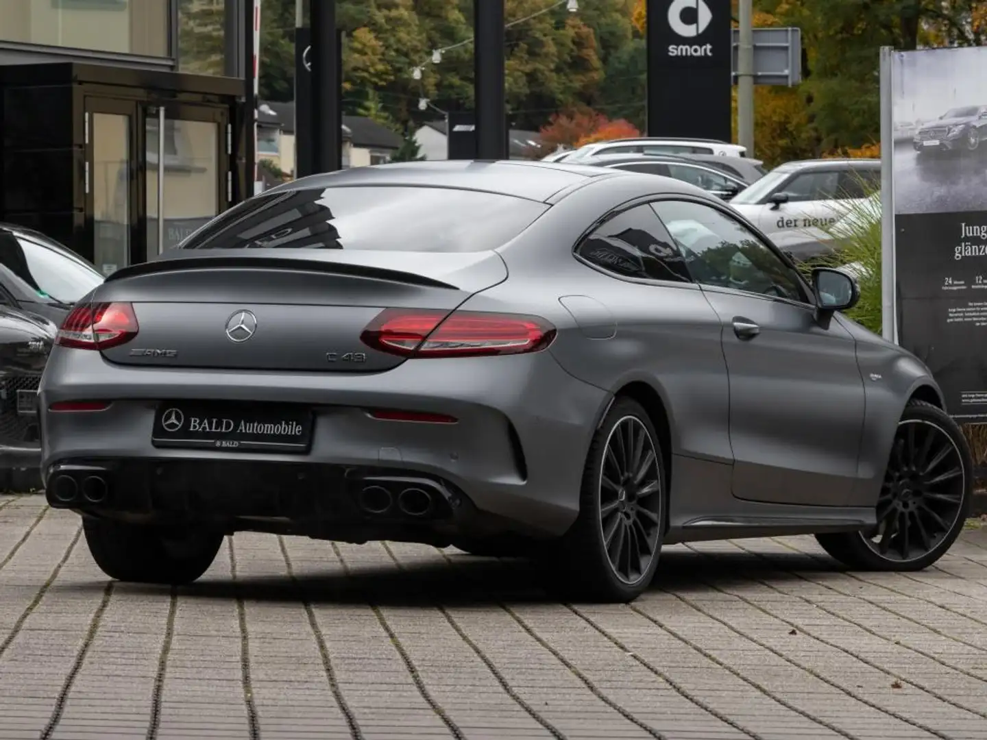 Mercedes-Benz C 43 AMG 4M Coupé MLB/Pano/Cam/Totw/Magno/Ambi Gris - 2