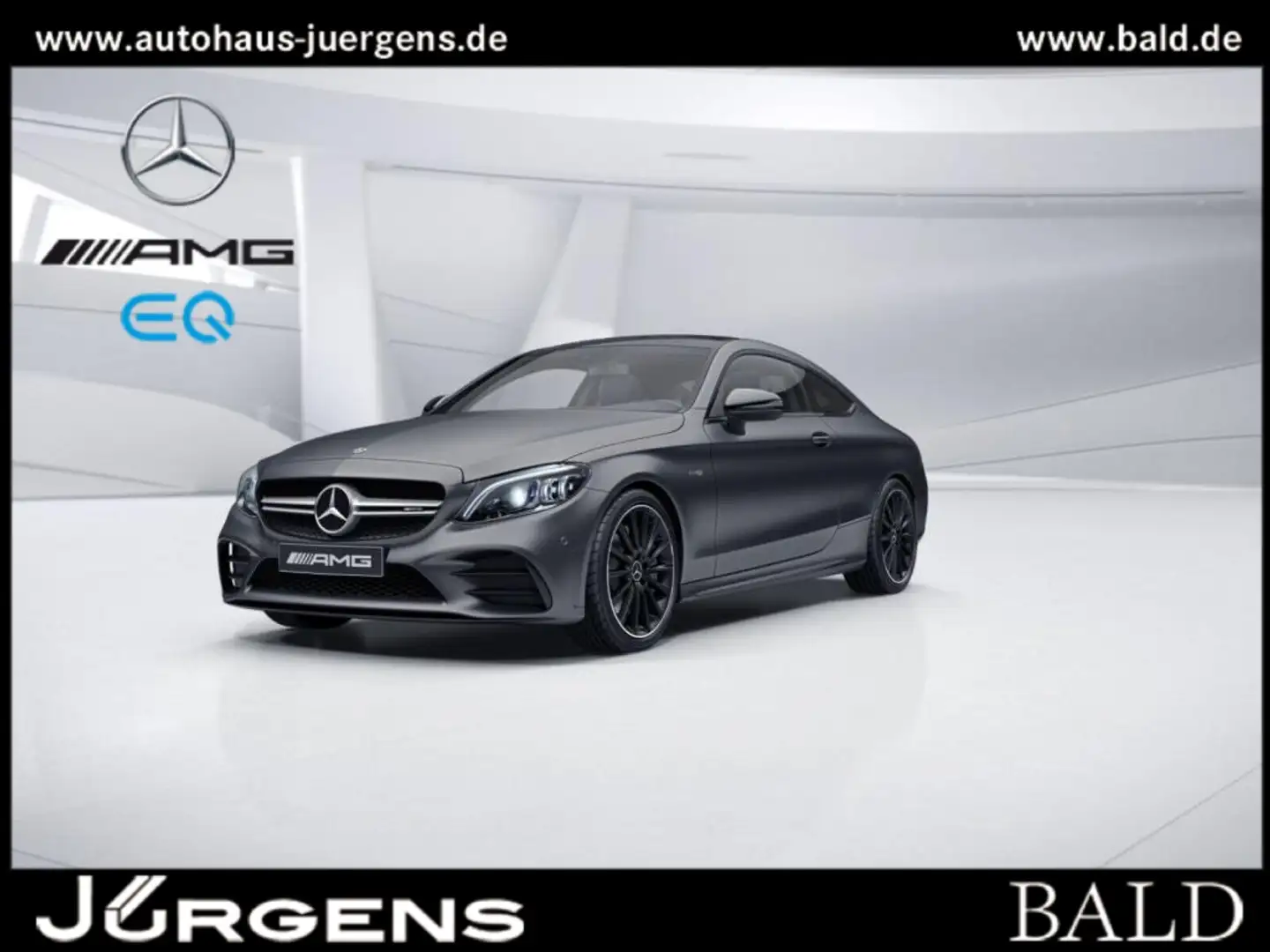 Mercedes-Benz C 43 AMG 4M Coupé MLB/Pano/Cam/Totw/Magno/Ambi Grau - 1