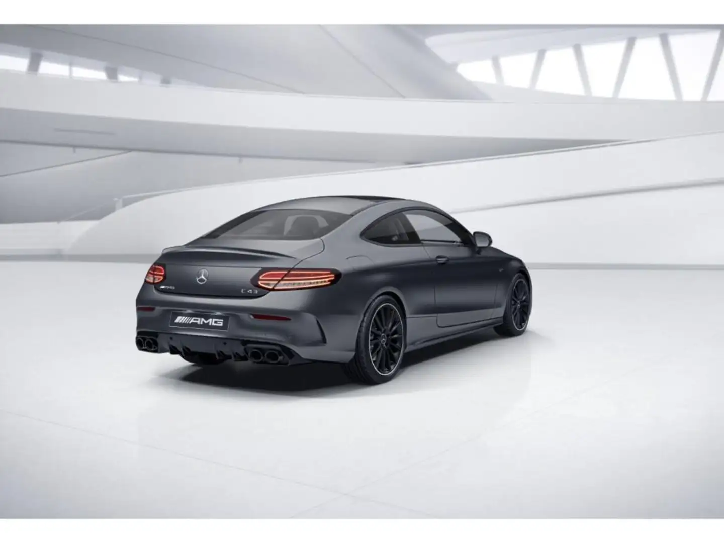 Mercedes-Benz C 43 AMG 4M Coupé MLB/Pano/Cam/Totw/Magno/Ambi Grau - 2