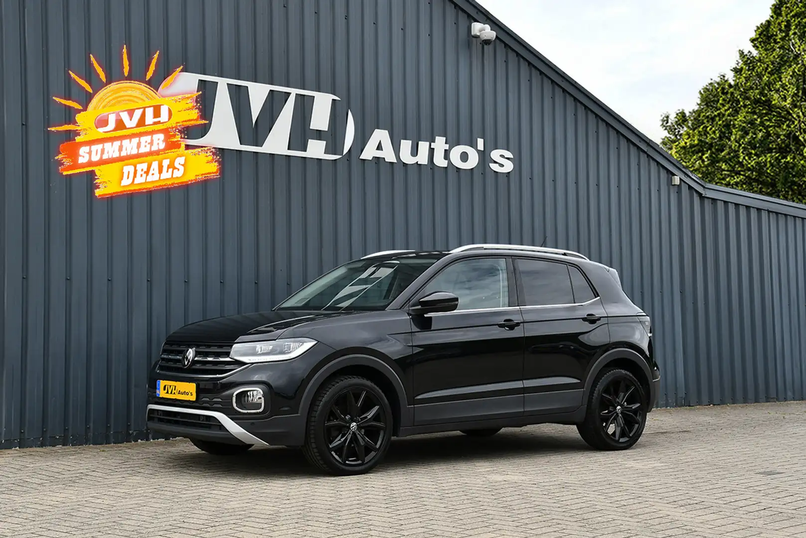 Volkswagen T-Cross 1.0 TSi AUT/DSG Sport 06-2022 | Virtual CP | 1/2Le Zwart - 1