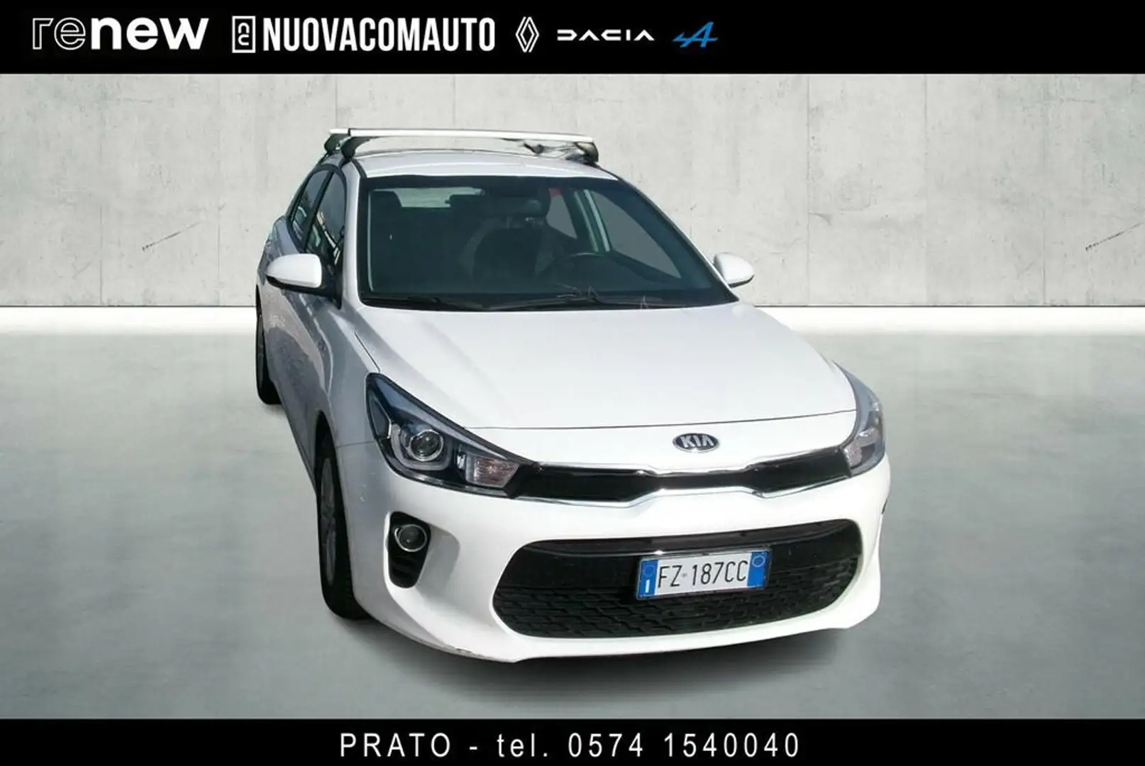 Kia Rio 1.2 mpi Evolution Adas Pack 84cv my18 Bianco - 2