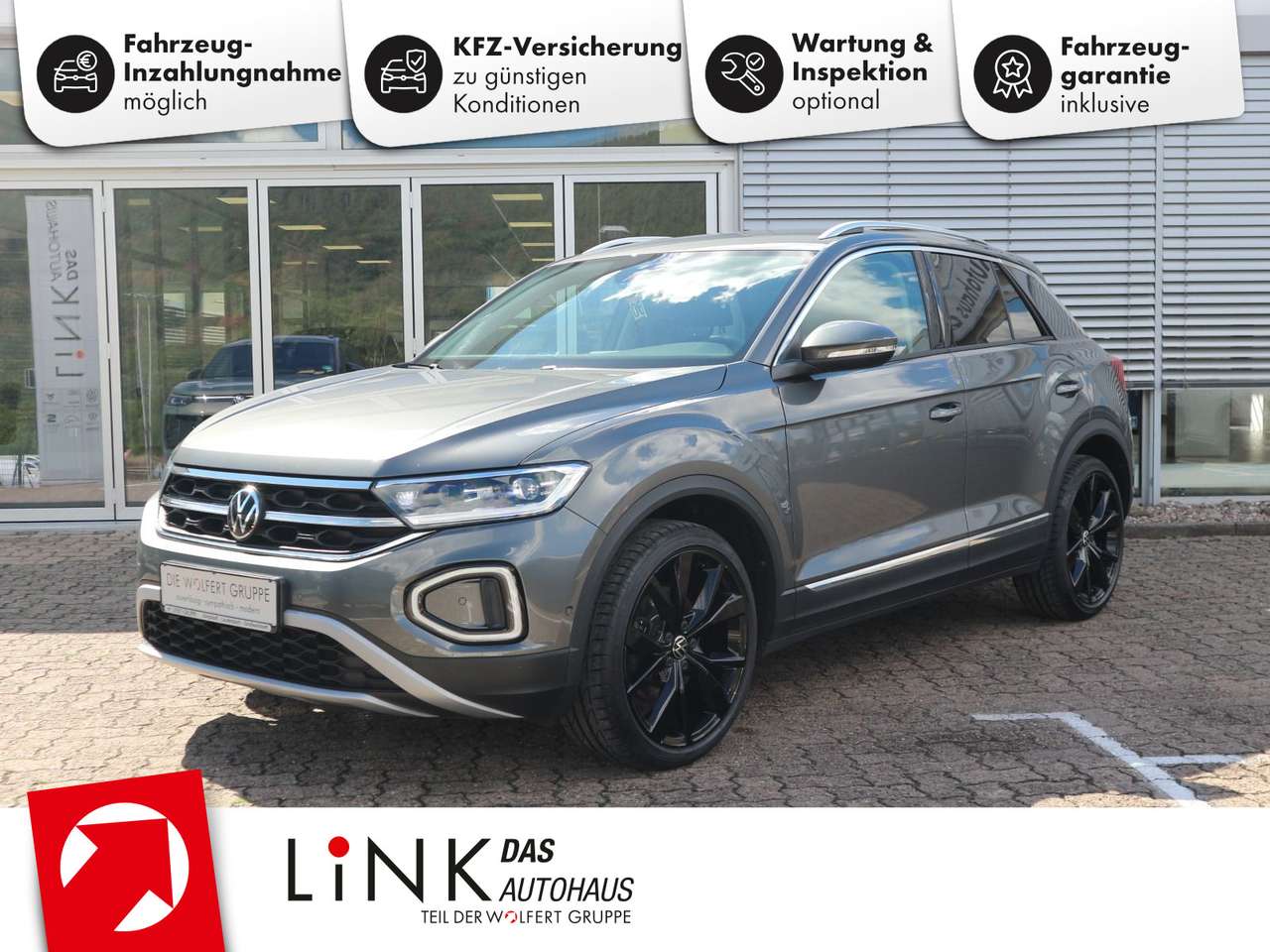 Volkswagen T-Roc 2022 — Style 1.5 TSI DSG AHK STHZG RFK KEYLESS AC
