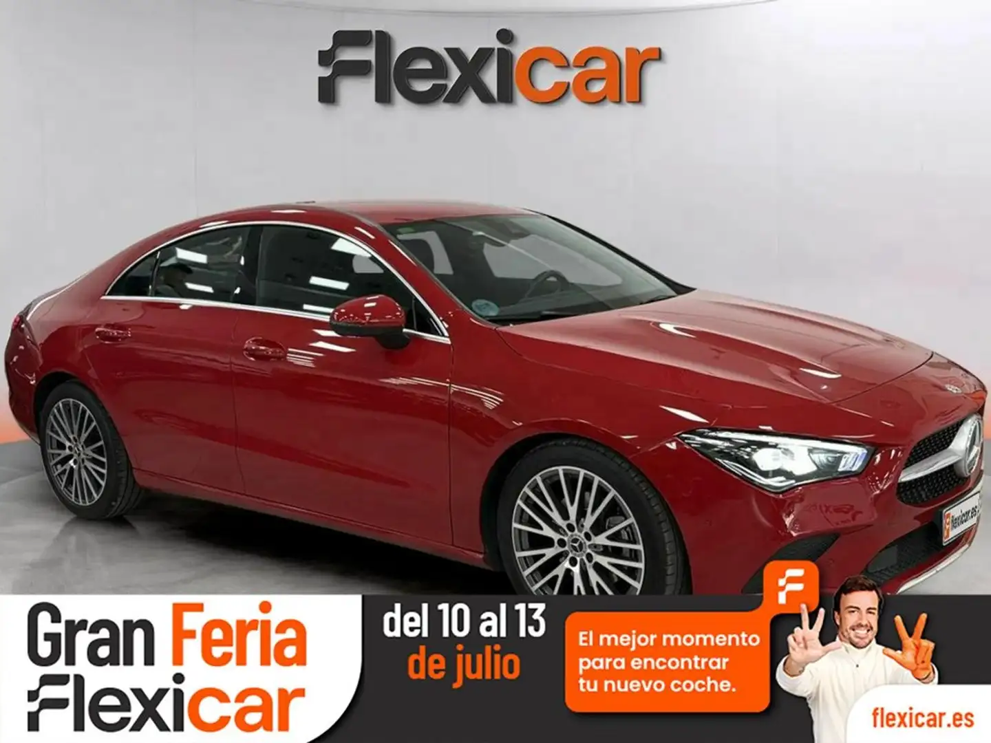 Mercedes-Benz CLA 200 D DCT Rojo - 1