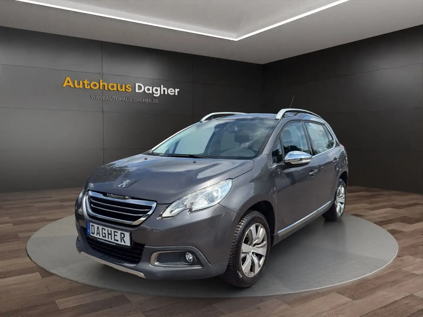 Peugeot 2008 Allure Klima Navi nur 29.000tkm Grau - 1