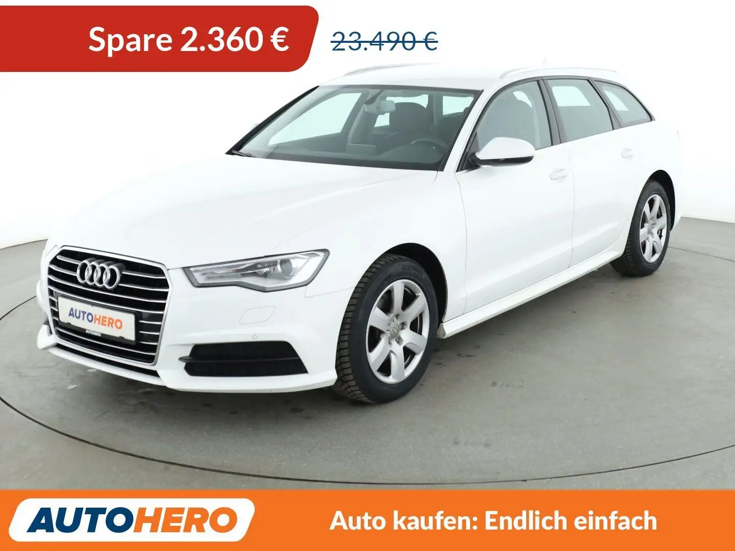Audi A6 2.0 TDI Ultra Aut.*NAVI*TEMPO*CAM*BI-XENON*SHZ* Weiß - 1