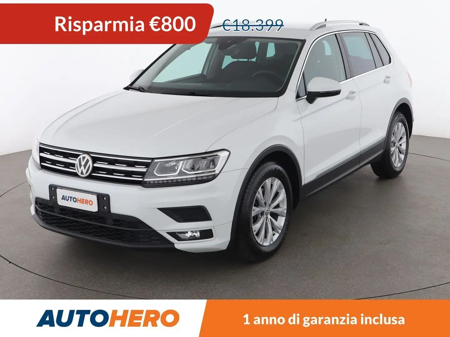 Volkswagen Tiguan 1.6 TDI Business BlueMotion Technology Bianco - 1