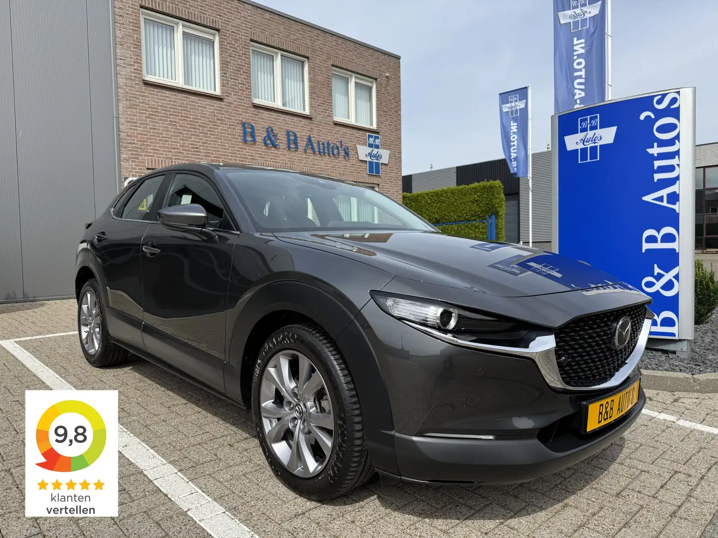 Mazda CX-30 2.0 e-SkyActiv-G 150pk M-Hybrid Automaat Exclusive Grau - 1