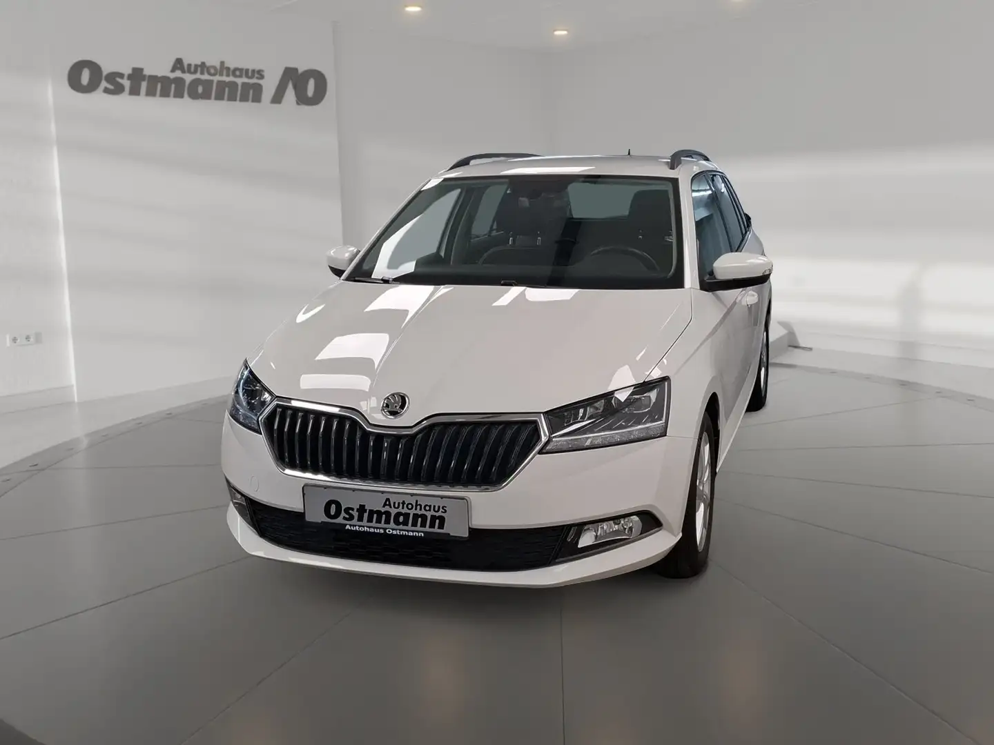 Skoda Fabia Combi 1.0 TSI Ambition AHK LED Navi LM Weiß - 1