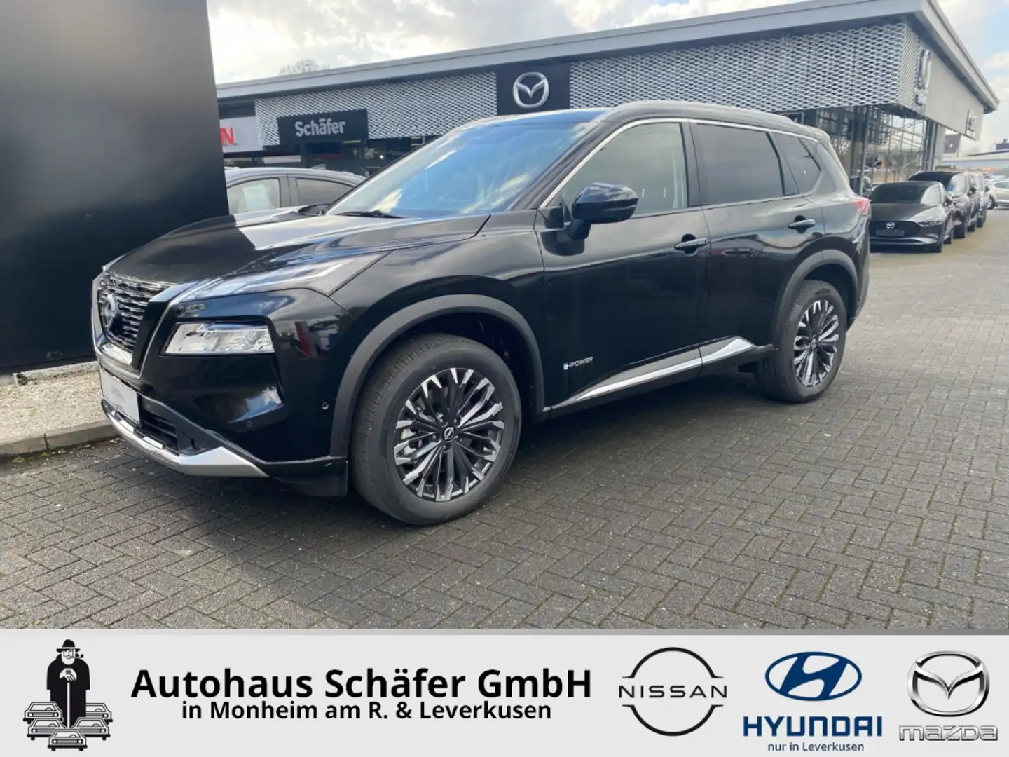 Nissan X-Trail TEKNA+ 1.5 VC-T e-4ORCE 213PS 7-Sitze HUD El. Pano Чёрный - 1