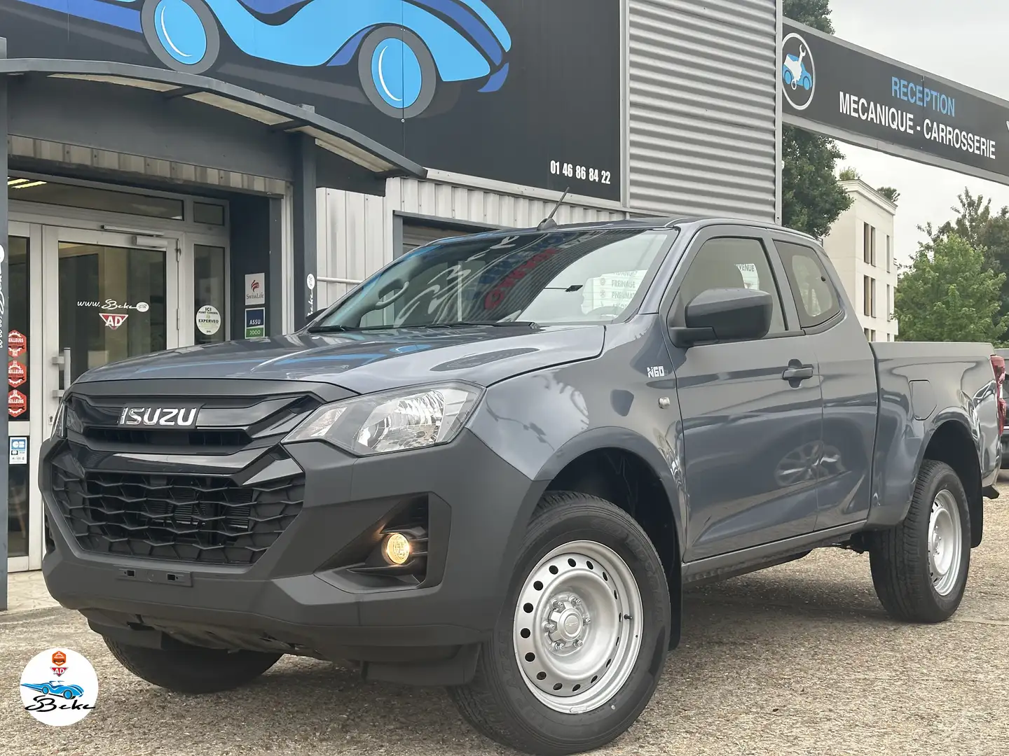 Isuzu D-Max N60 SPACE CAB 1.9 164 CH 4X4 B Gris - 1