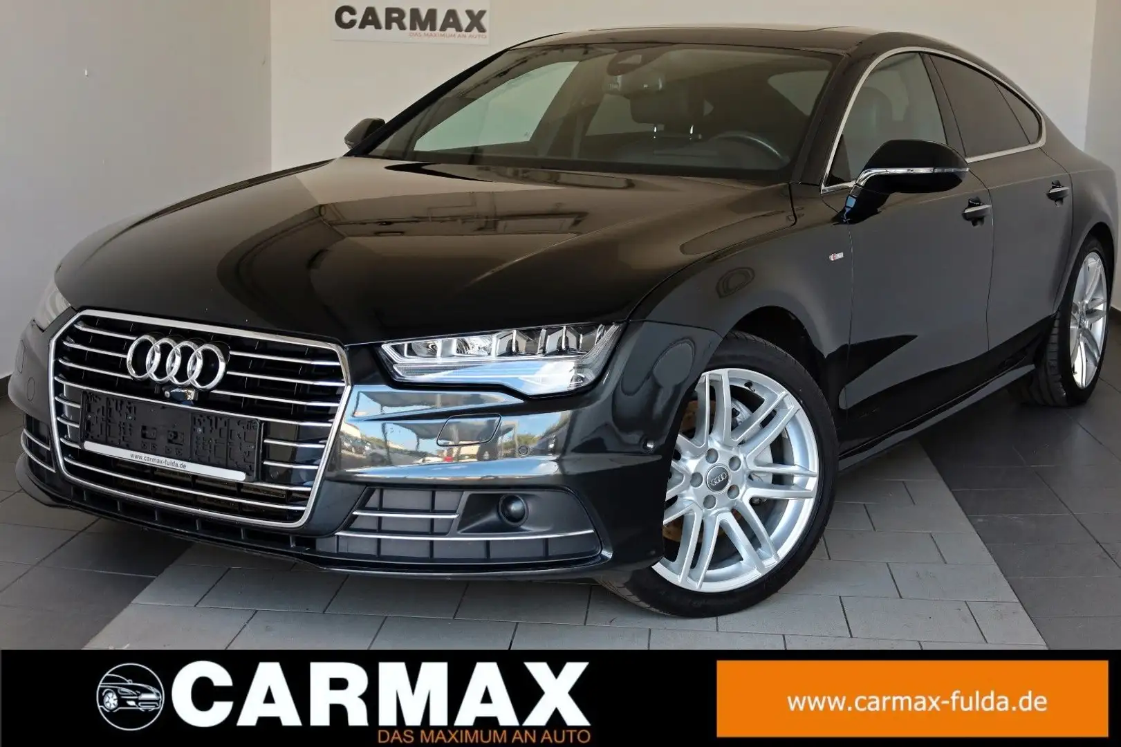 Audi A7 SB 3.0 TDI quattro S line Navi,LED,ACC,HeadUp Noir - 1
