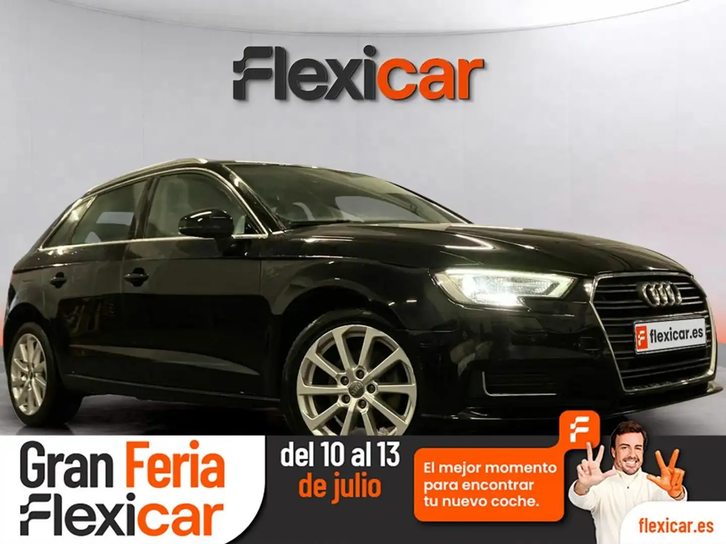 Audi A3 Sportback 1.6 TDI 110CV clean Attraction Negro - 1
