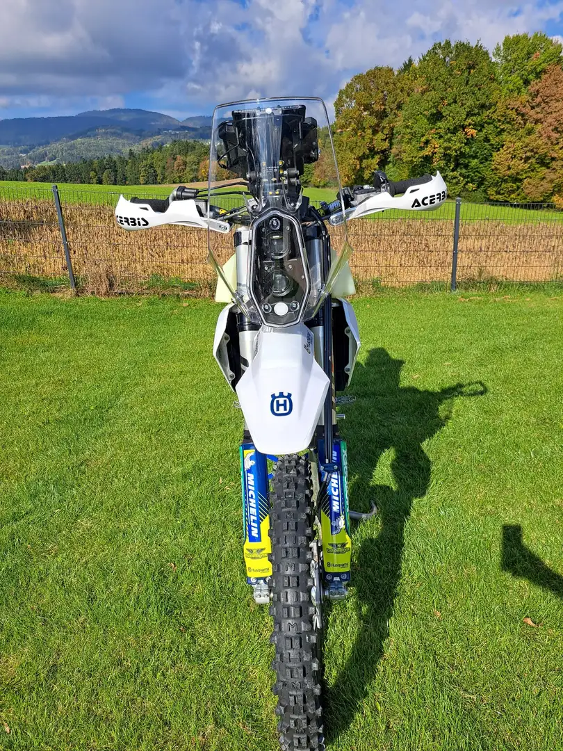 Husqvarna FE 450 Rally, Enduro, Reise, Supermoto Bílá - 2