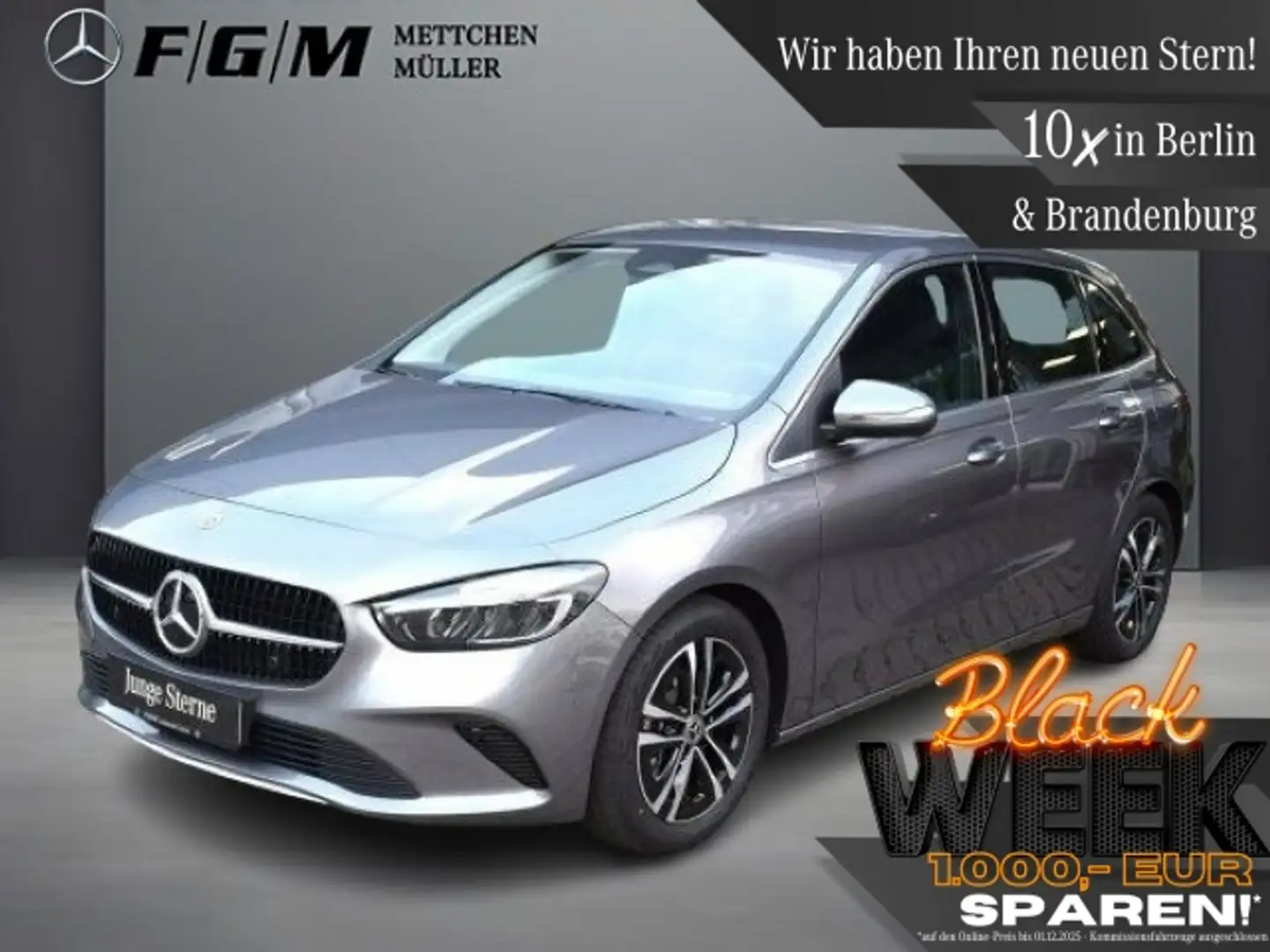 Mercedes-Benz B 250 4M Progressive Sitzhz|EASY-PACK|Kam|LED Grau - 1