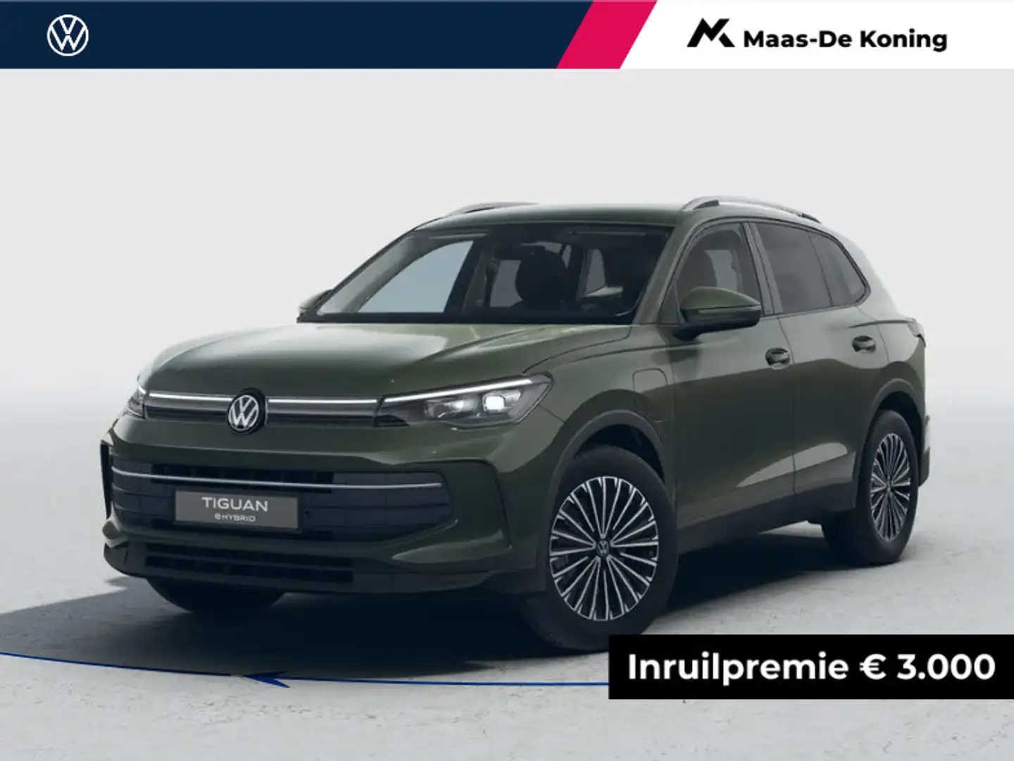 Volkswagen Tiguan Life Edition 1.5 eHybrid 204 pk 6 versn. DSG Vert - 1