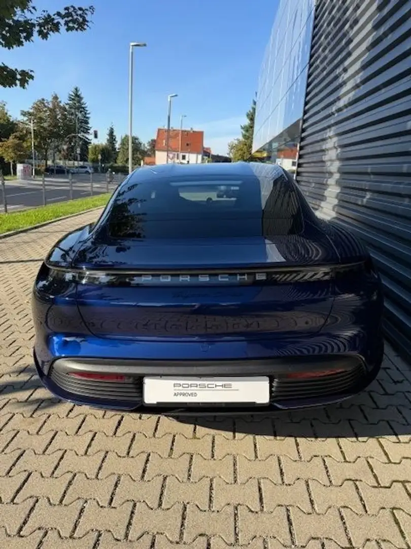 Porsche Taycan (9J1) 680CH TURBO MY22 Bleu - 2