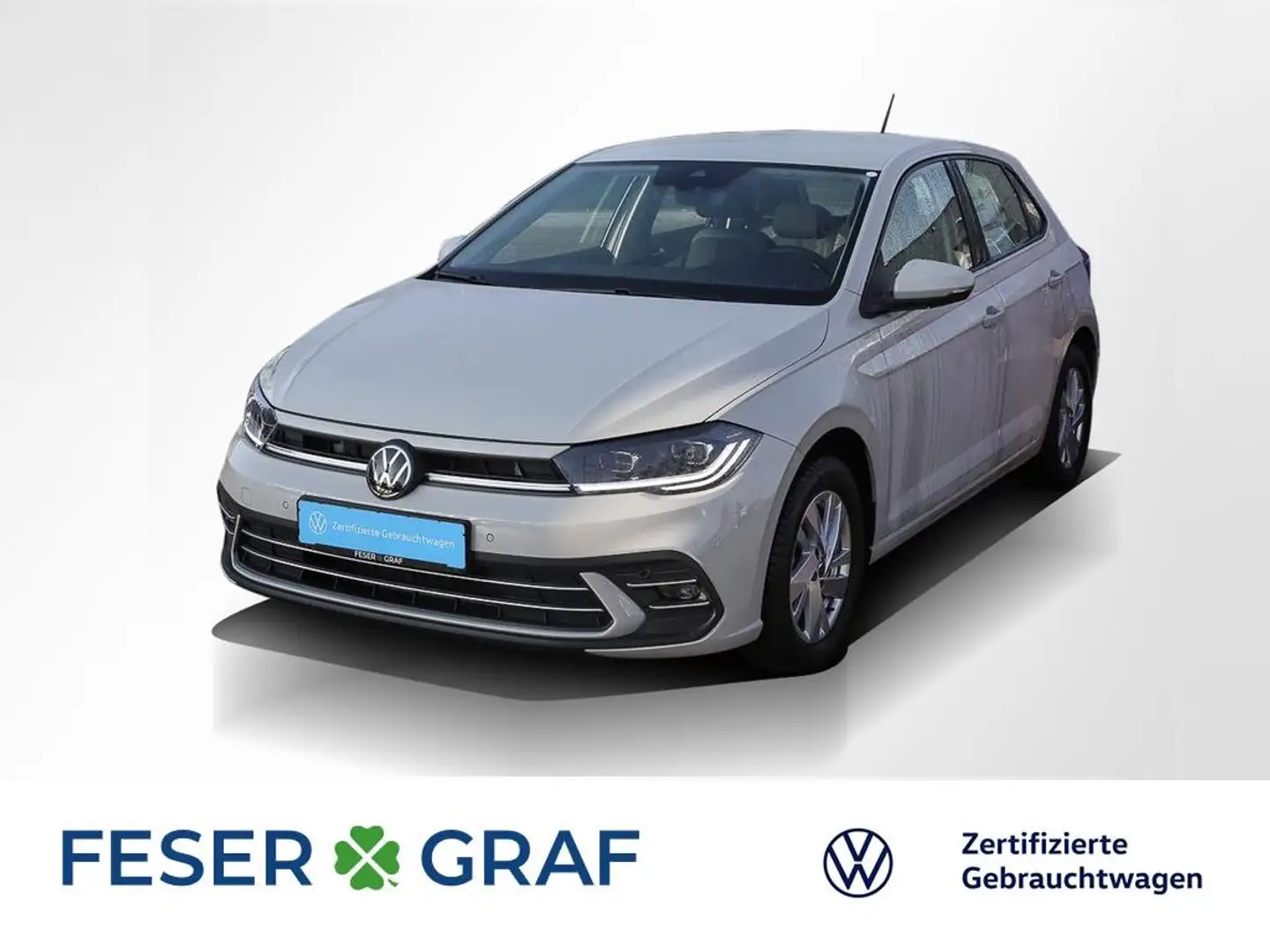 Volkswagen Polo 1.0 TSI Style DSG Navi Matrix PDC Sitzh. Grigio - 1
