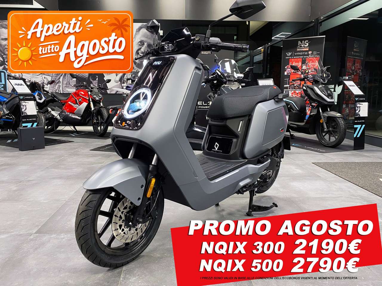 Niu NQix 500 Nuovo PRONTA CONSEGNA con Ecoincentivi