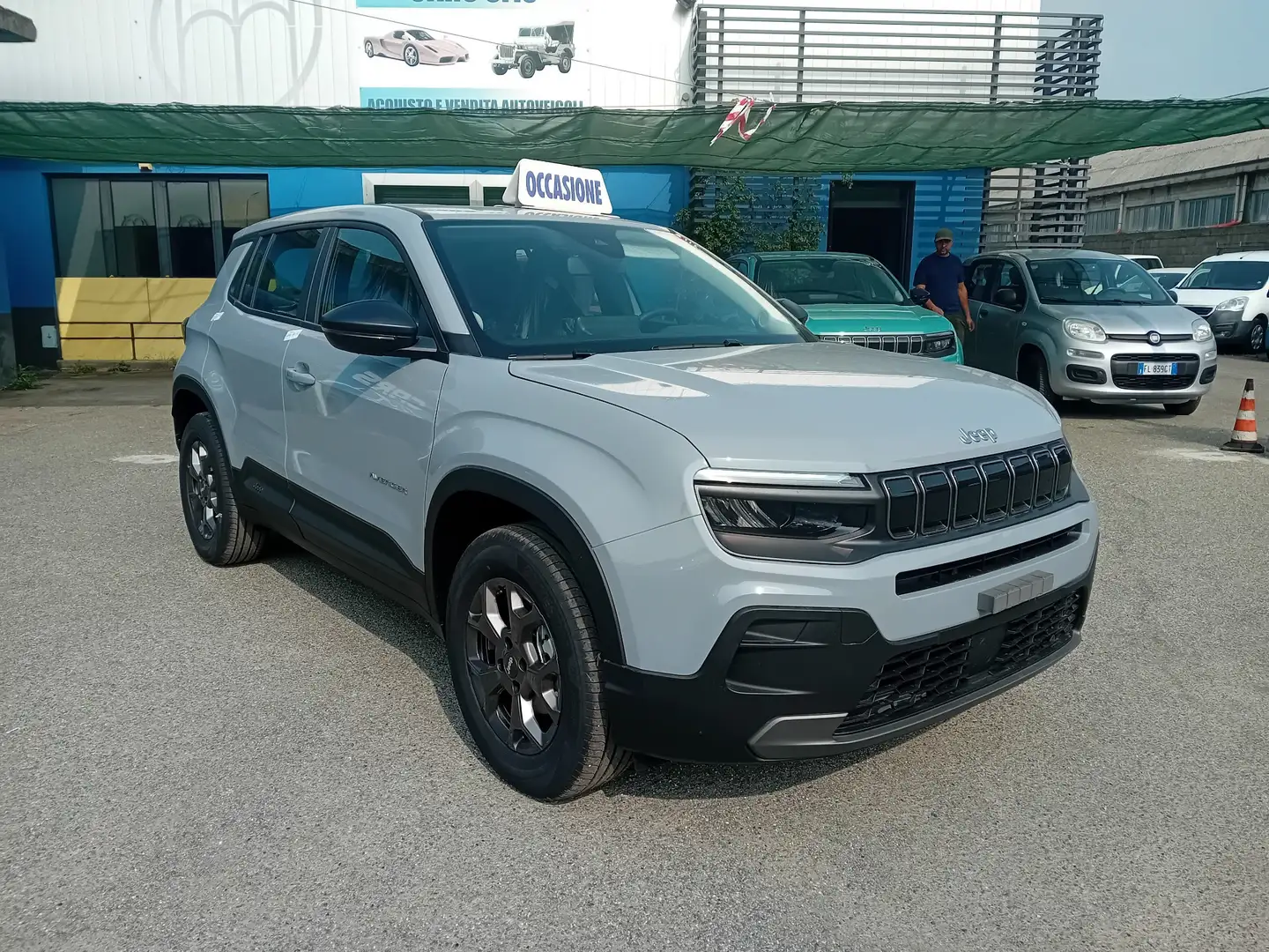 Jeep Avenger Avenger 1.2 turbo Longititudefwd 100cv VETTURE KMO Grigio - 2