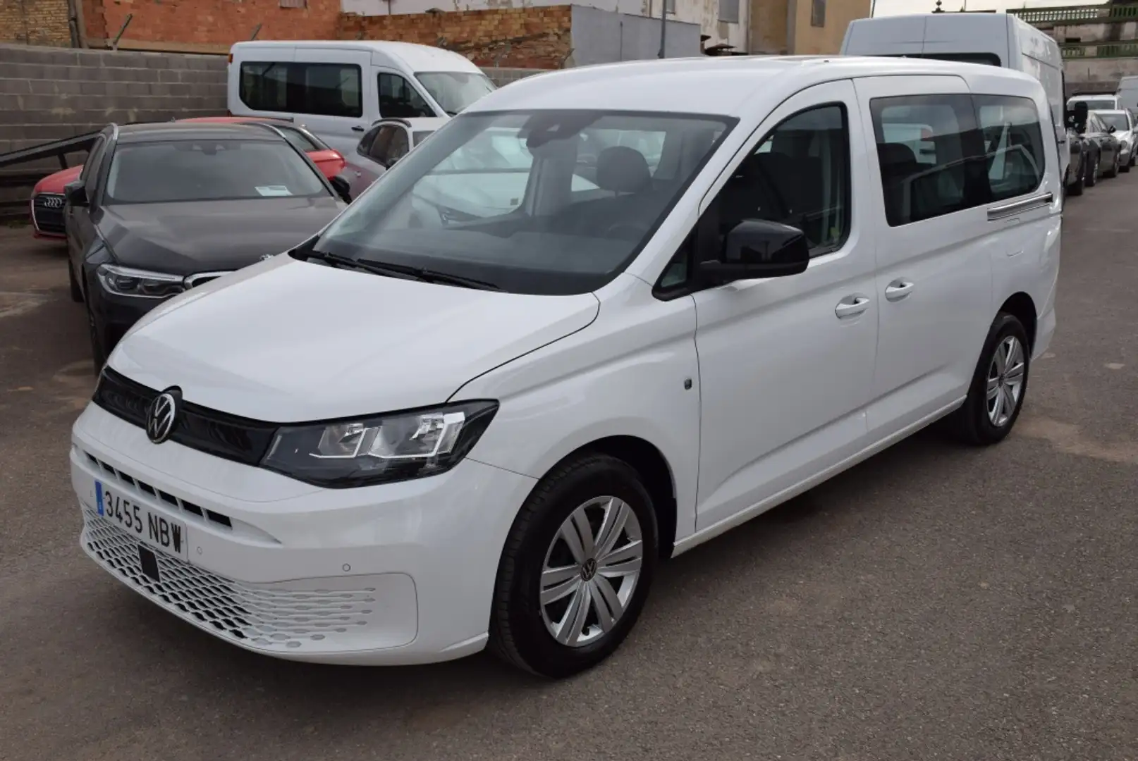 Volkswagen Caddy Maxi 2.0TDI Kombi 75KW Weiß - 2