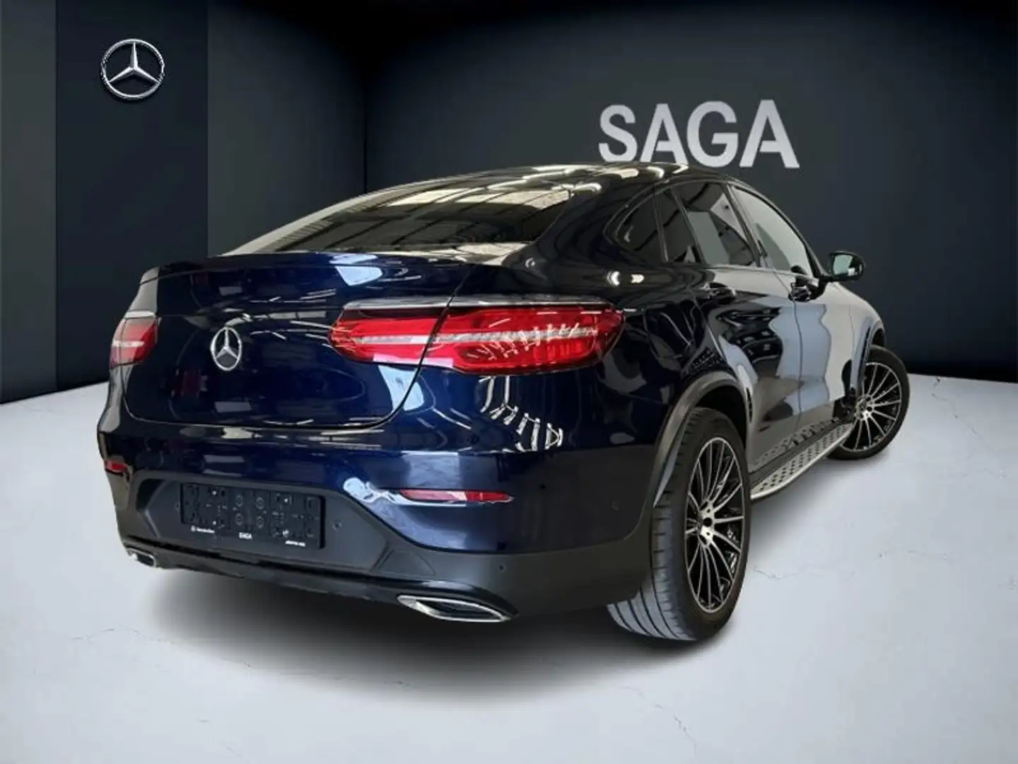 Mercedes-Benz GLC 350 d 4MATIC Coupé AMG Pack Night Bleu - 2