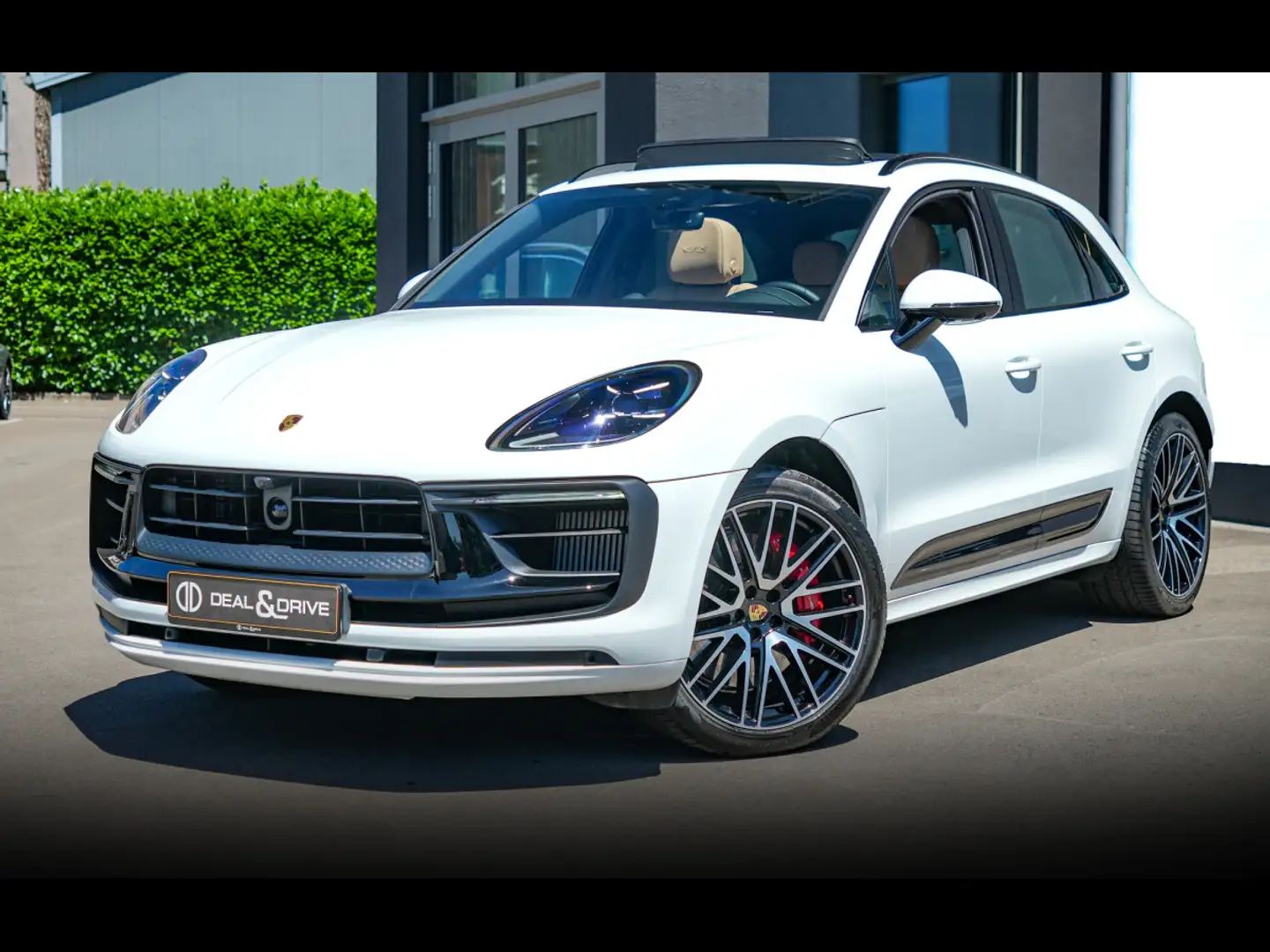Porsche Macan III GTS PDK°CARBON°AHK°ACC°MATRIX°360°21''°CHRONO Blanc - 1