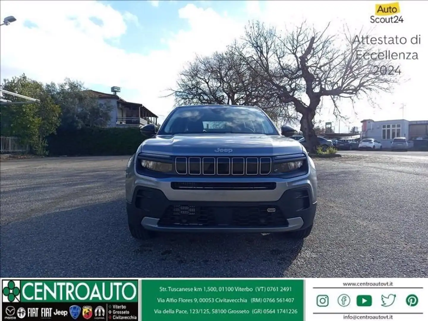 Jeep Avenger 1.2 turbo Altitude fwd 100cv Grigio - 2